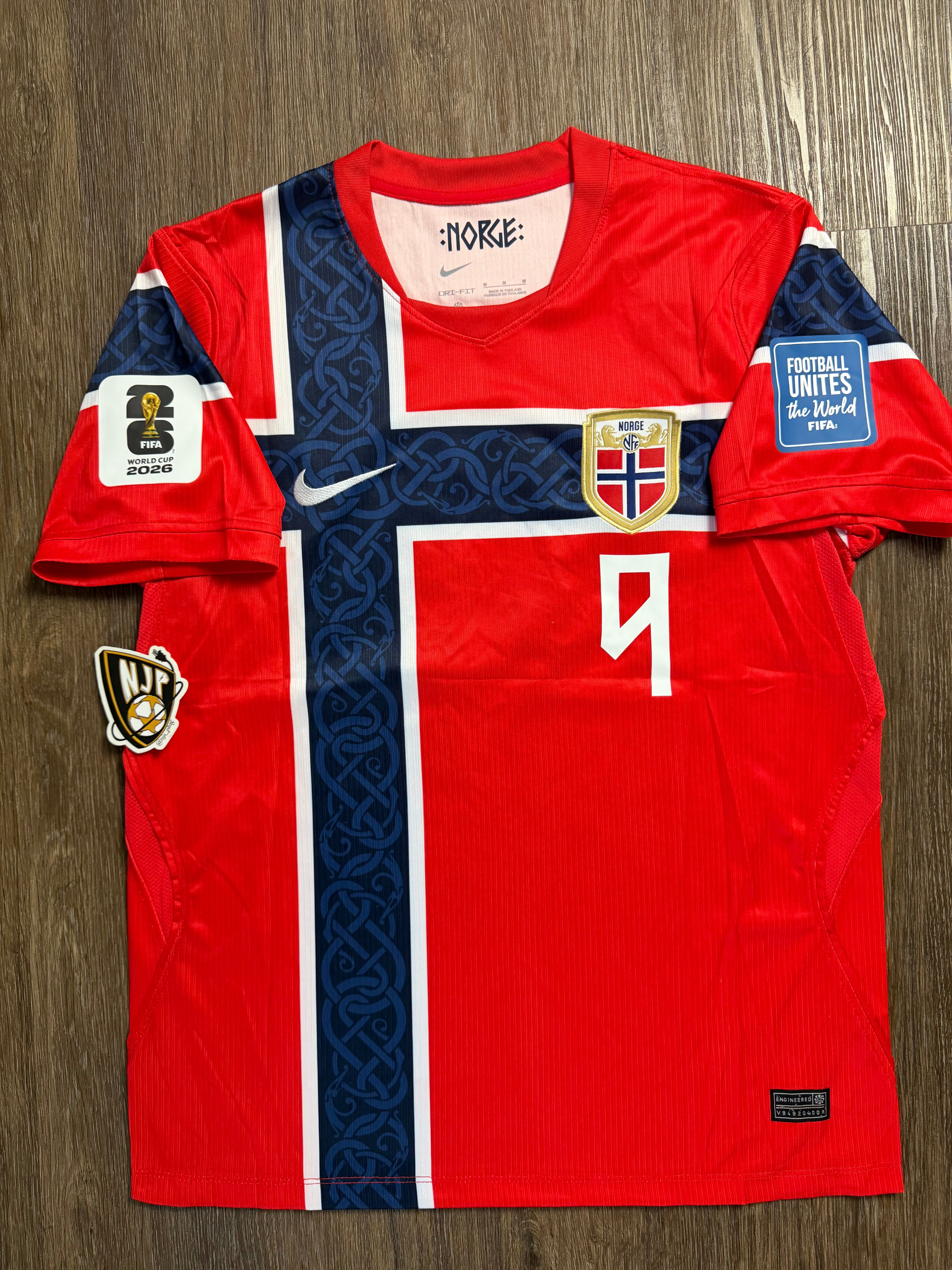 2026 Norway Erling Haaland Home Jersey