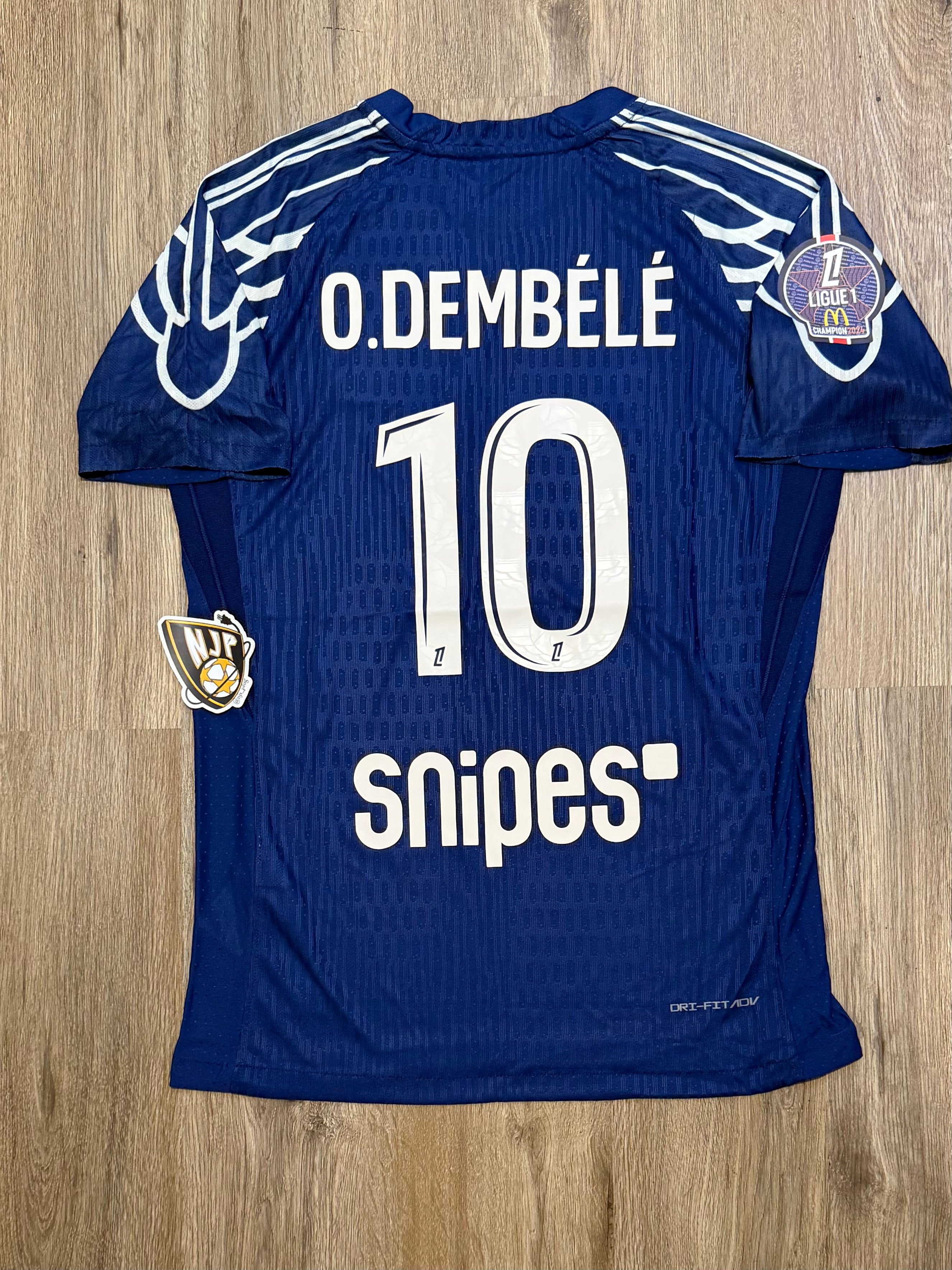 24/25 PSG Ousmane Dembele Fourth Jersey