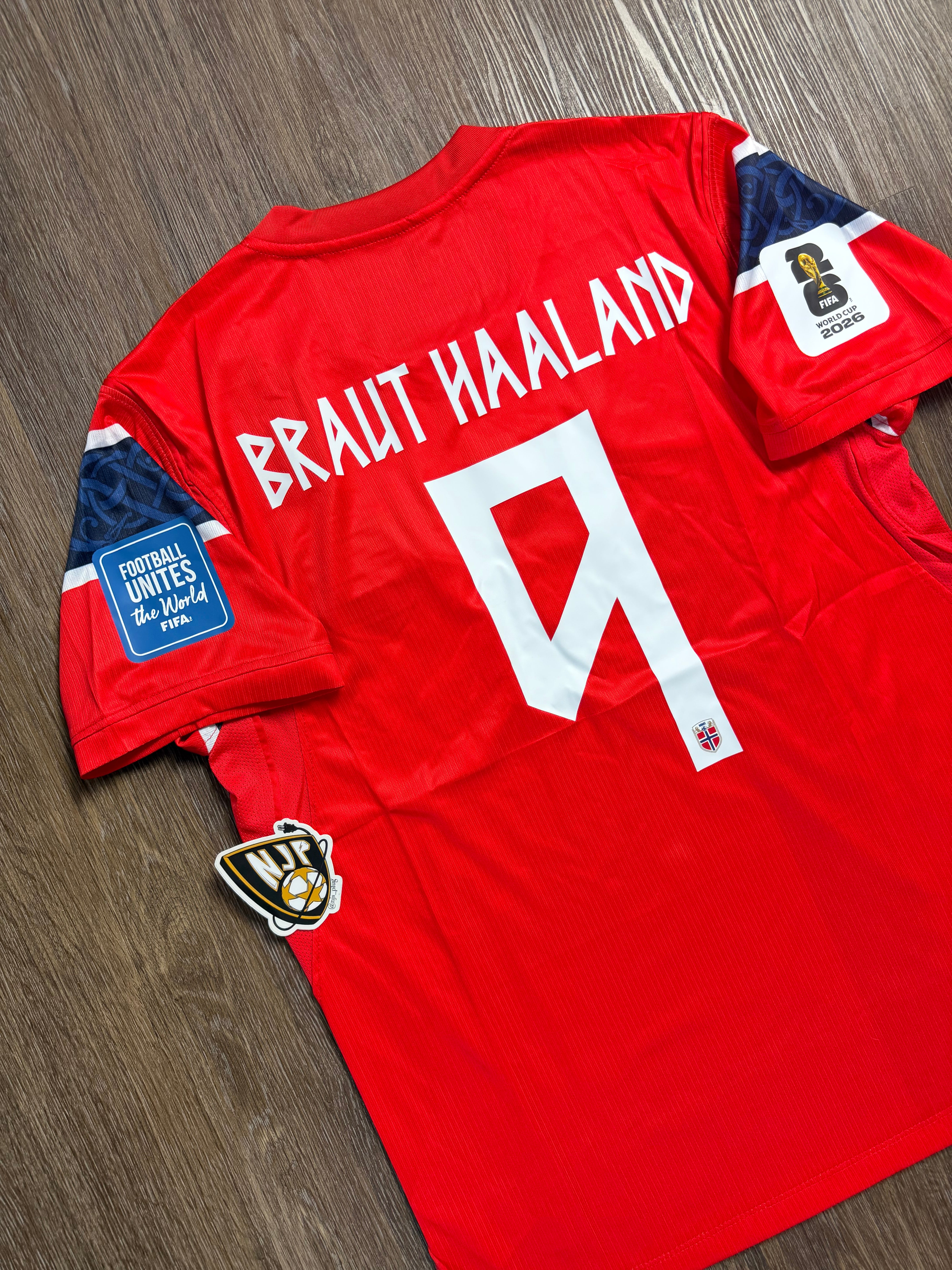 2026 Norway Erling Haaland Home Jersey