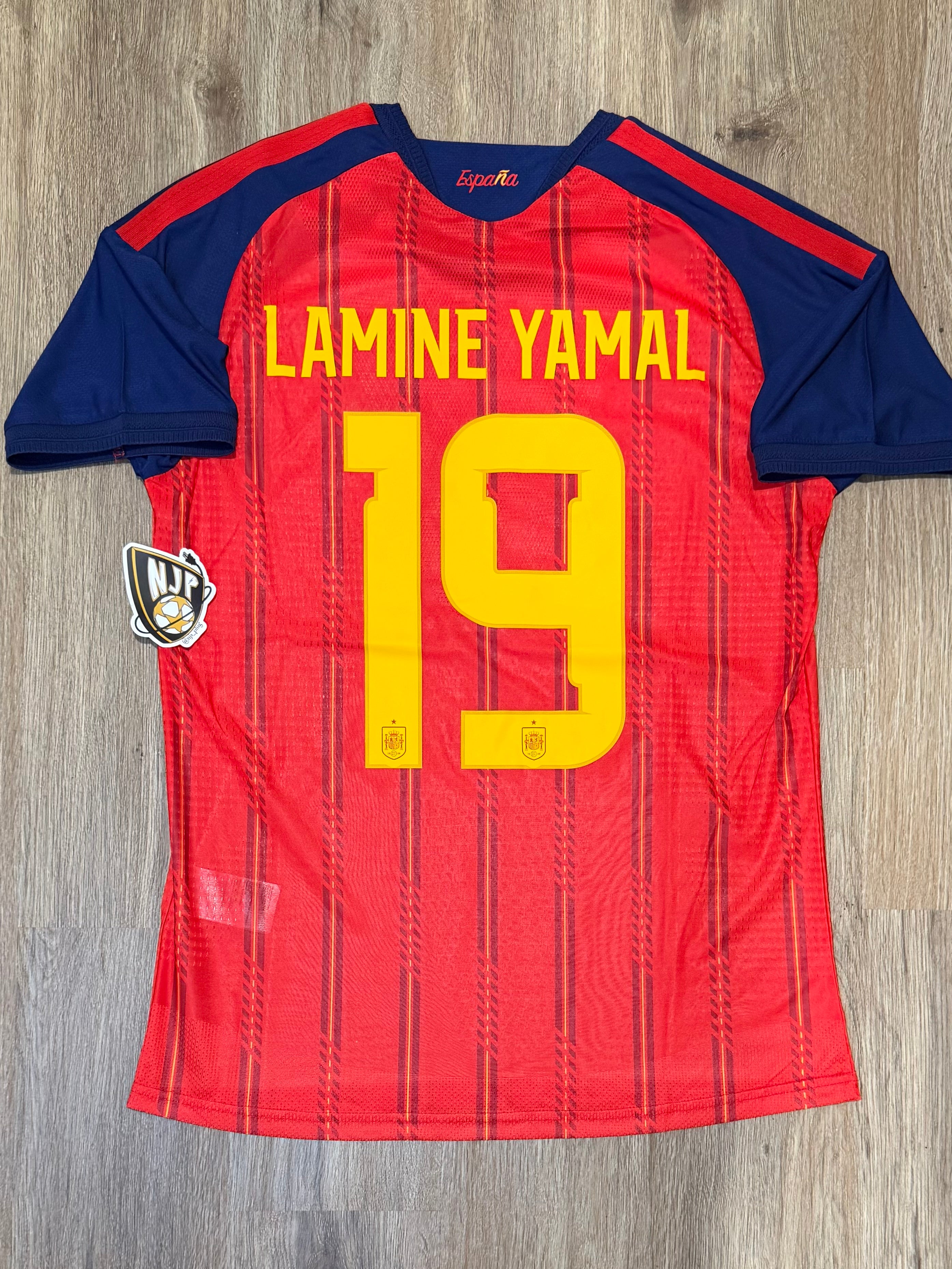 25/26 Spain Lamine Yamal Home Jersey
