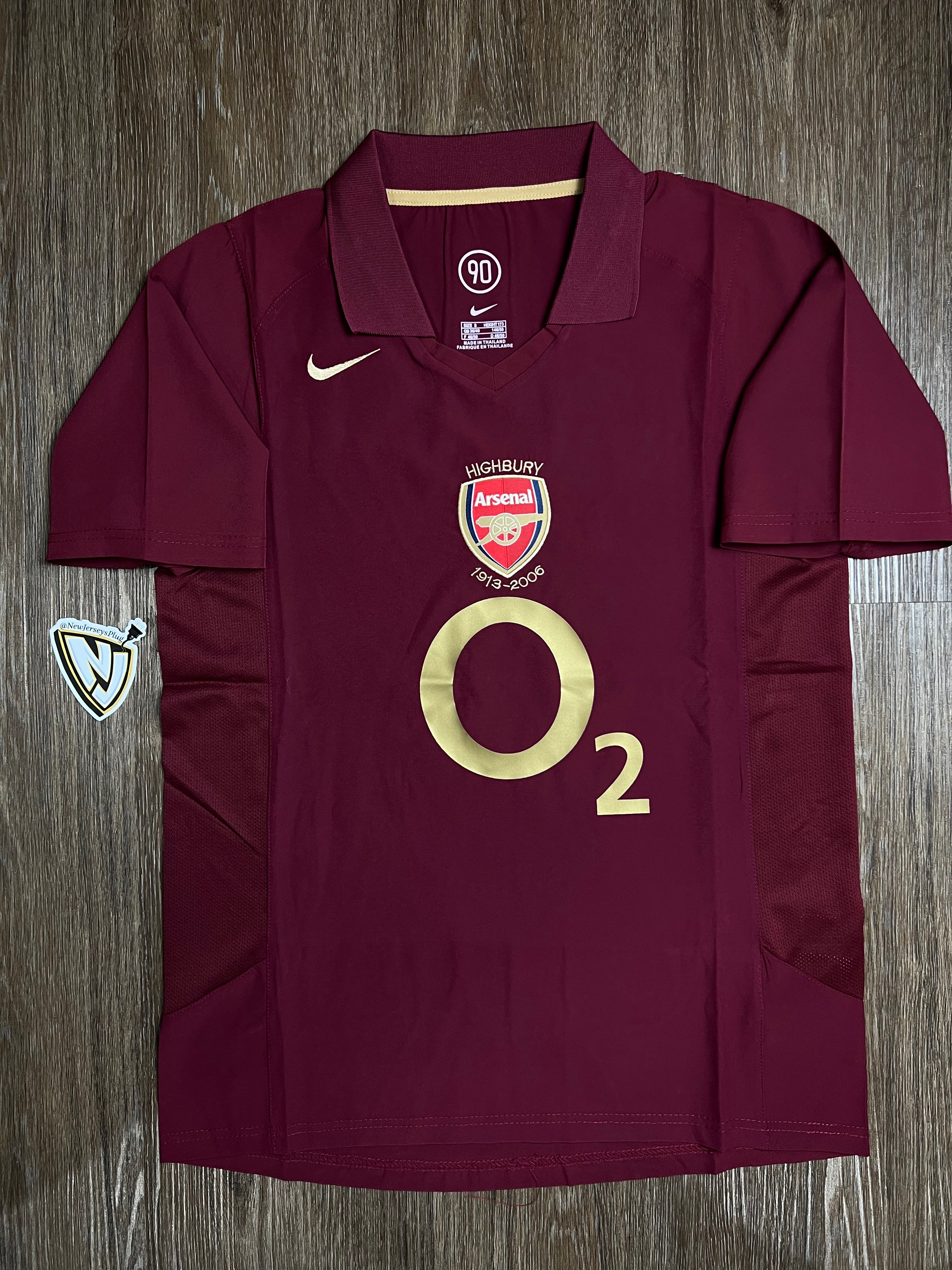 05/06 Arsenal Thierry Henry Highsbury Jersey