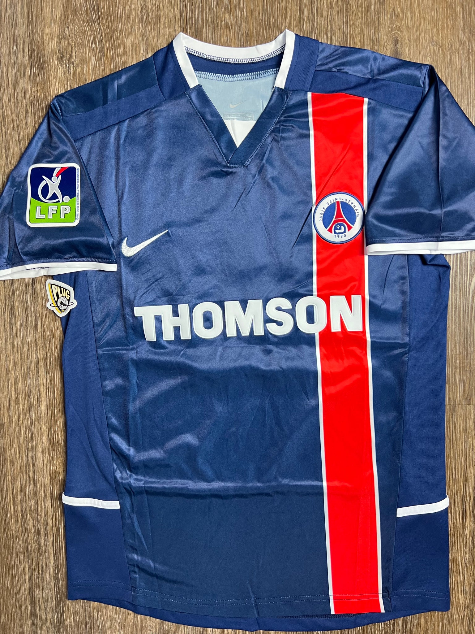 02/03 PSG Ronaldinho Home Jersey