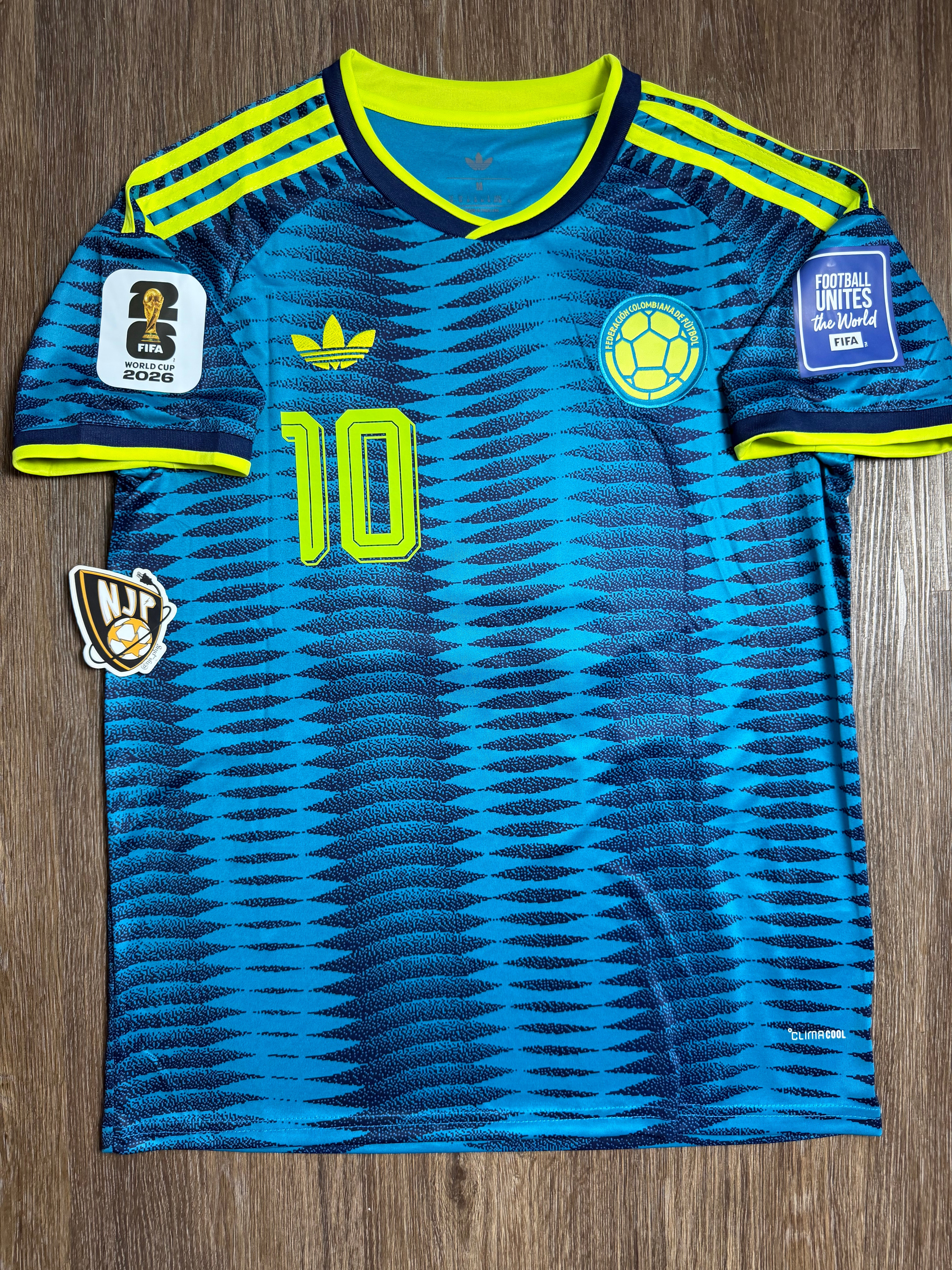 2026 Colombia James Rodriguez Away Jersey