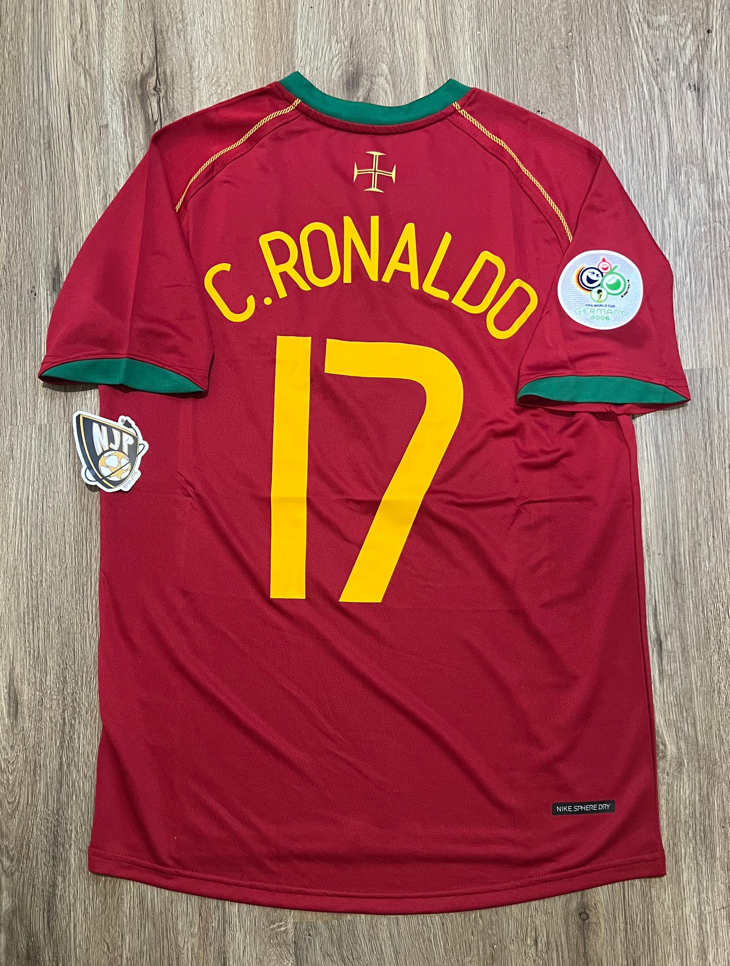 2006 Portugal Cristiano Ronaldo Home Jersey