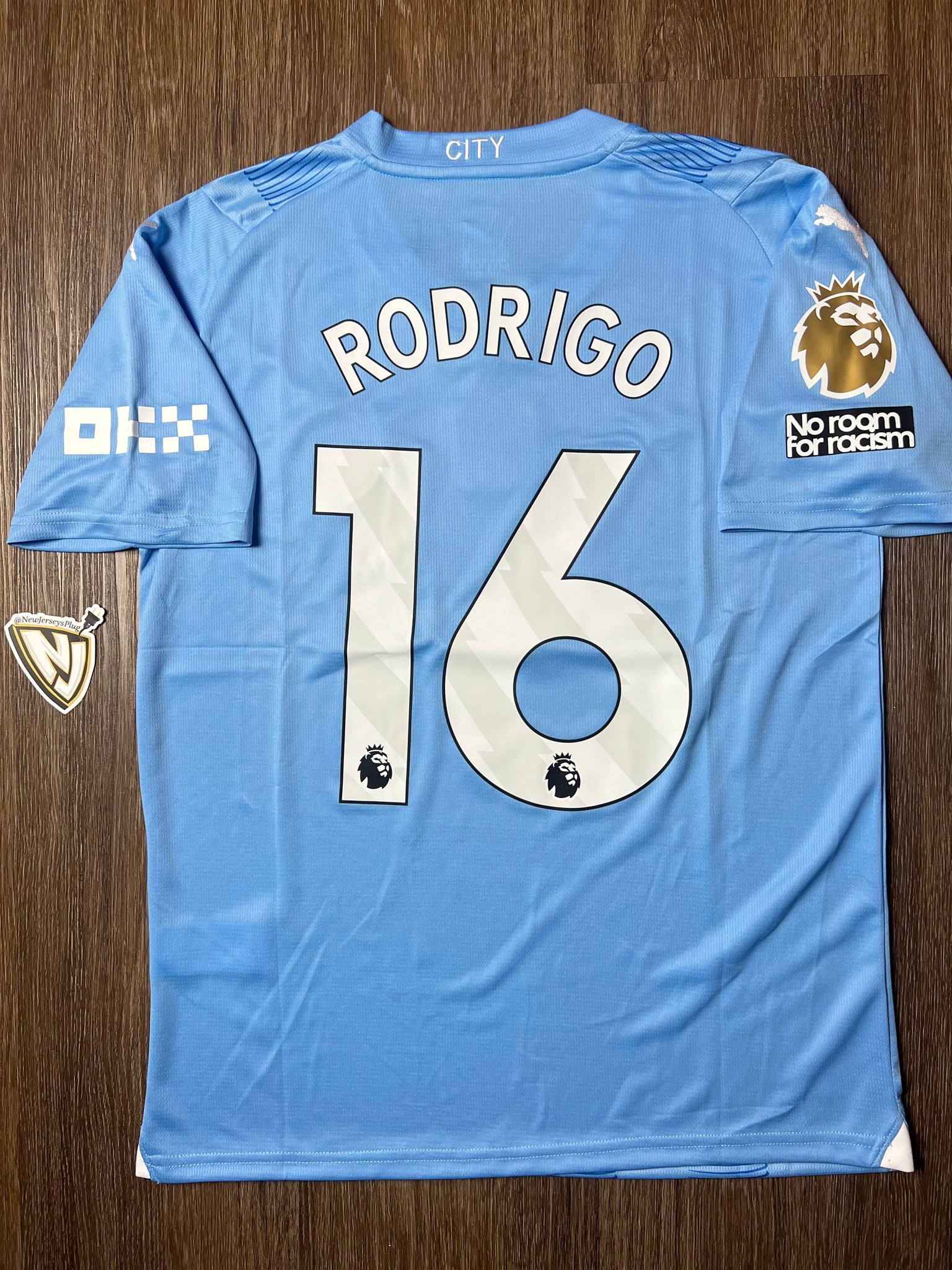 Manchester City Rodrigo 16 Home Jersey