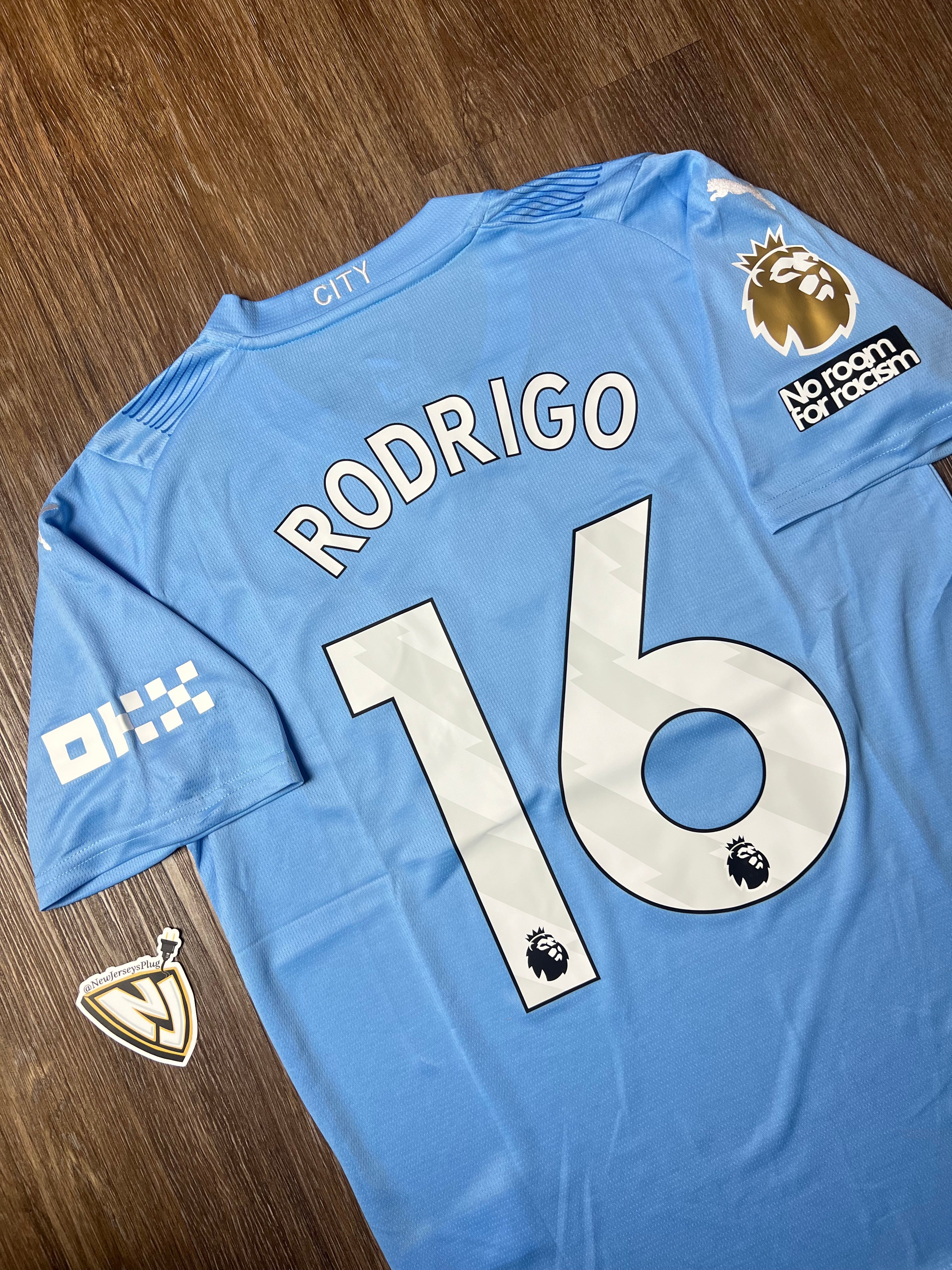 Manchester City Rodrigo 16 Home Jersey
