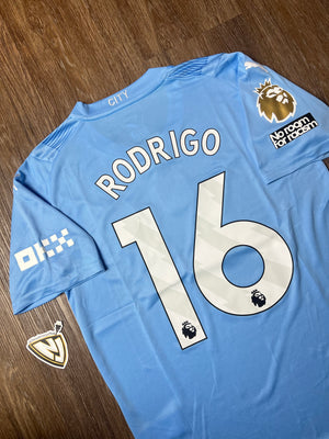 Manchester City Rodrigo 16 Home Jersey