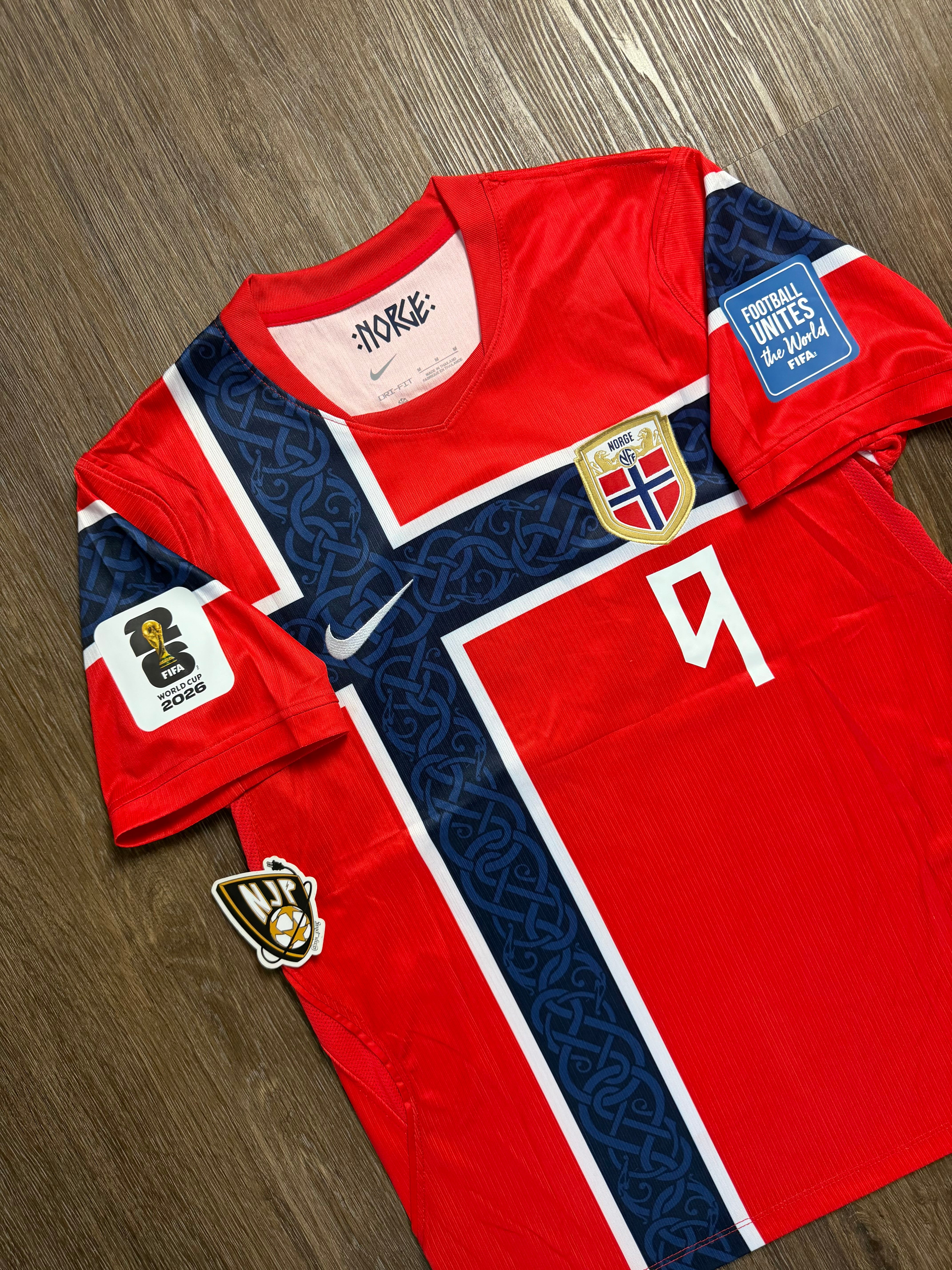 2026 Norway Erling Haaland Home Jersey