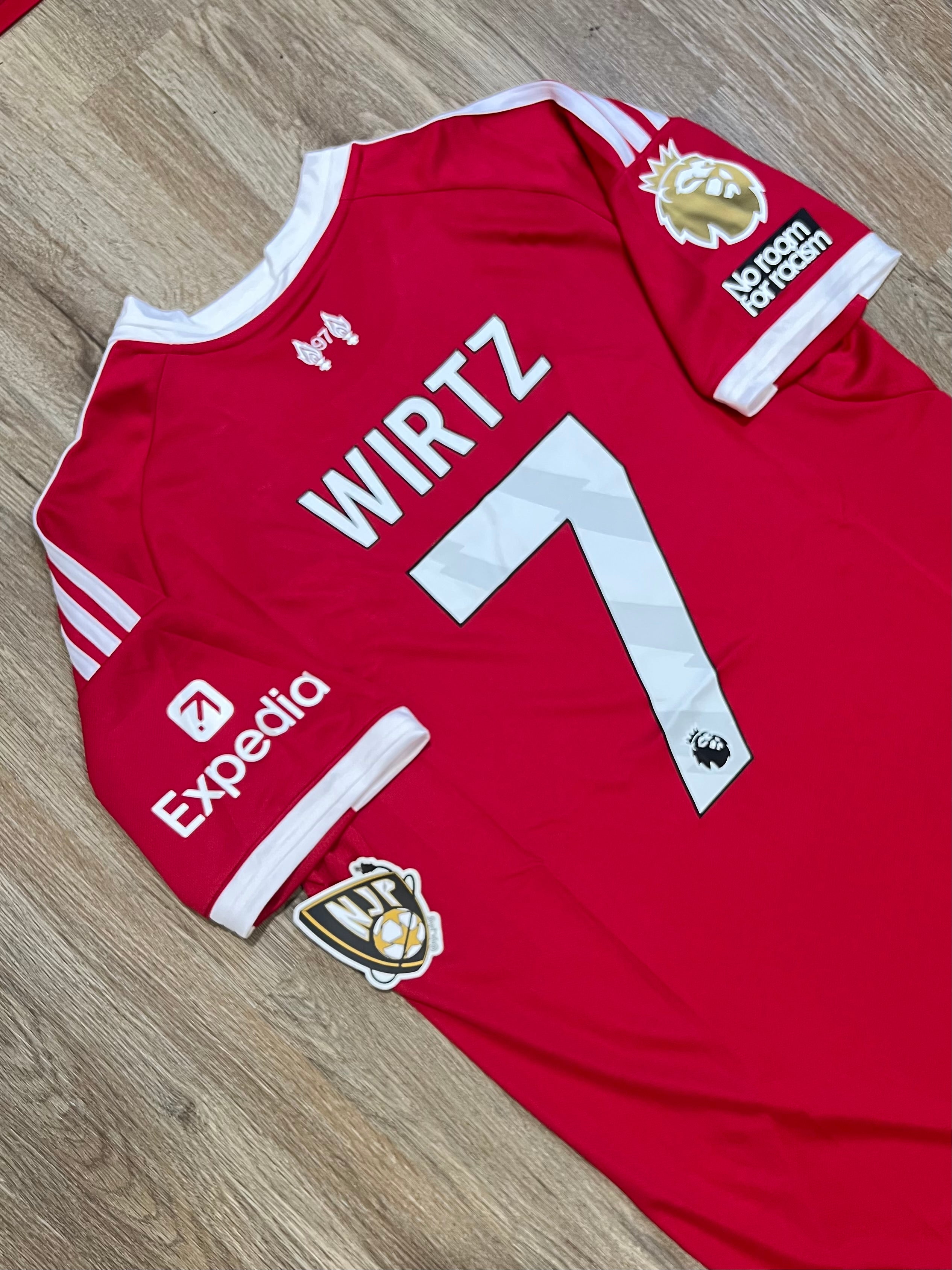 25/26 Liverpool Florian Wirtz Home Jersey