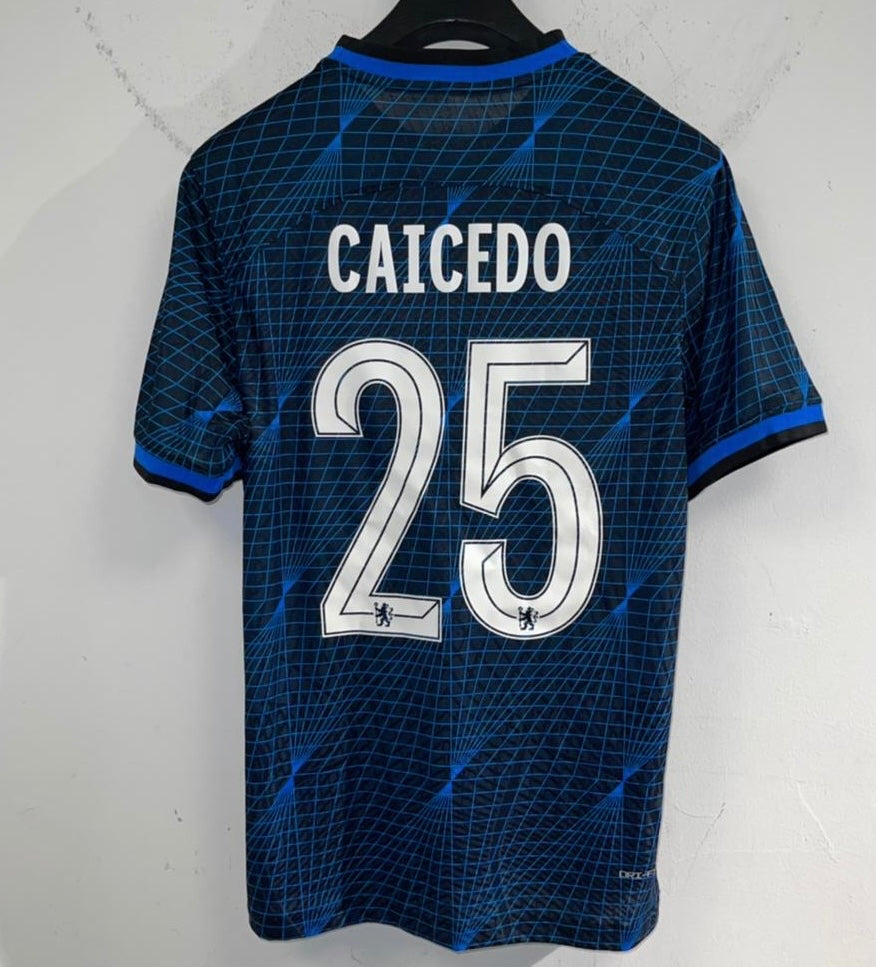 Chelsea Away Moises Caicedo Jersey