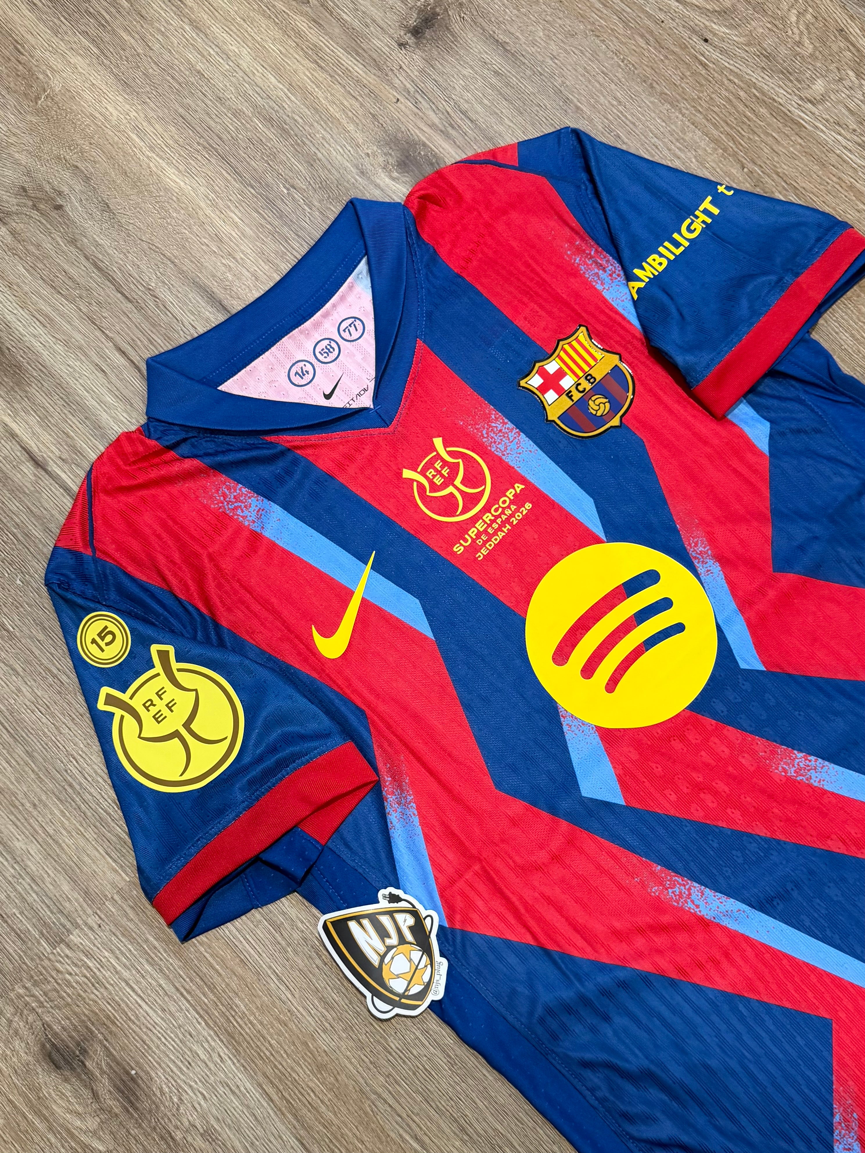 25/26 Barcelona Raphinha Fourth Jersey