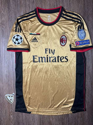 13/14 AC Milan Mario Balotelli Third Away Jersey