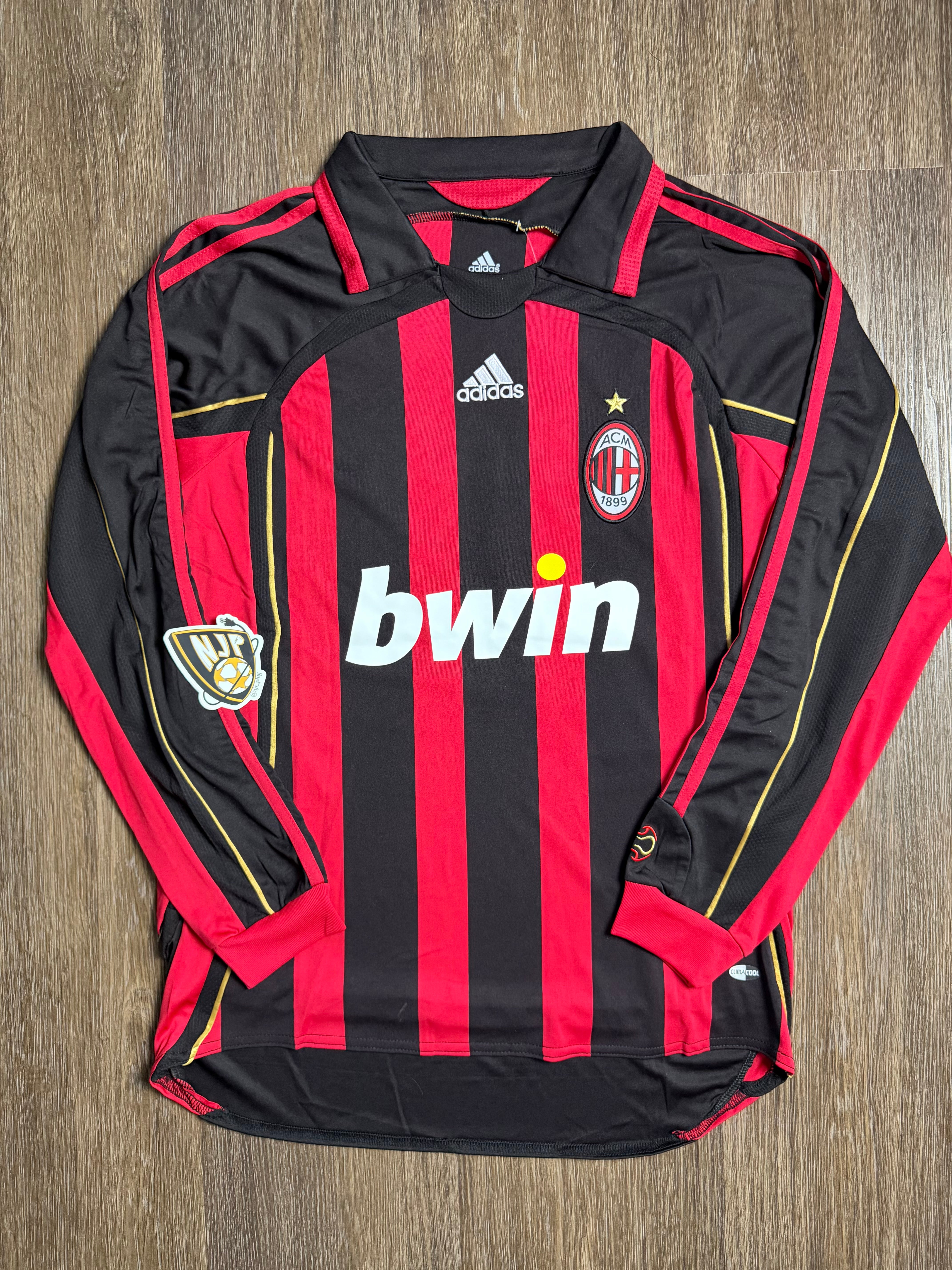 2006/07 AC Milan Kaka 22 Home Long Sleeve