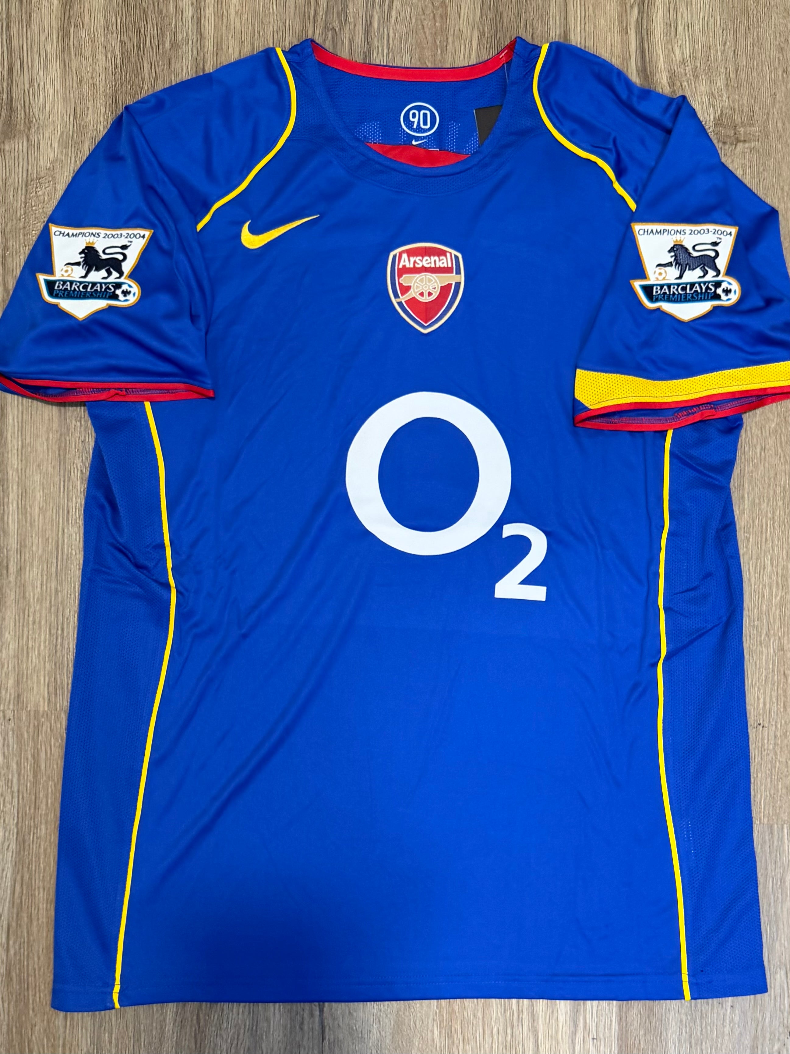 04/05 Arsenal Freddie Ljungberg Away Jersey