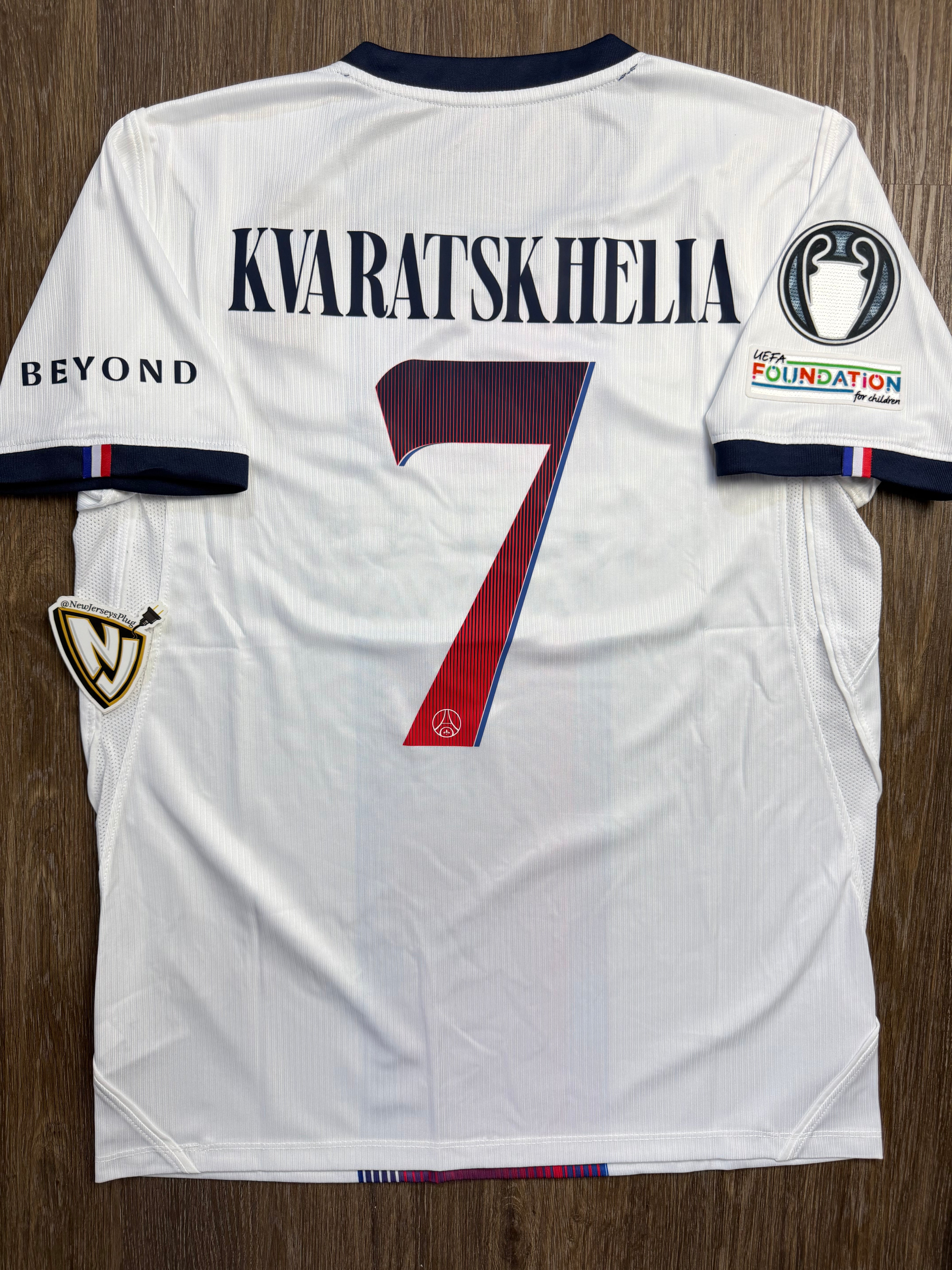 26/27 PSG Khvicha Kvaratskhelia Away Jersey
