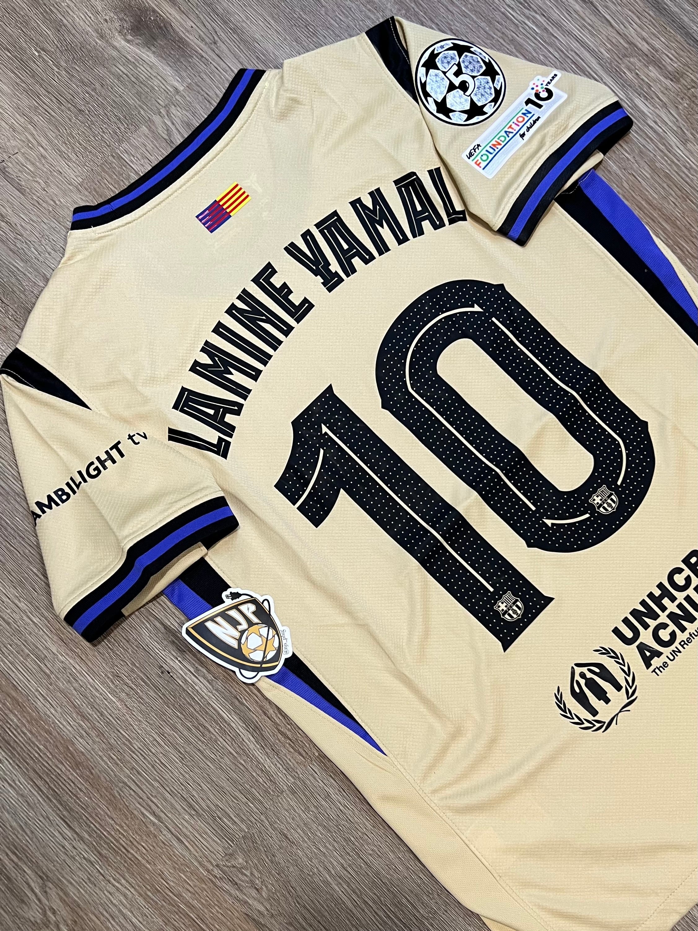 25/26 Barcelona Lamine Yamal Away Jersey