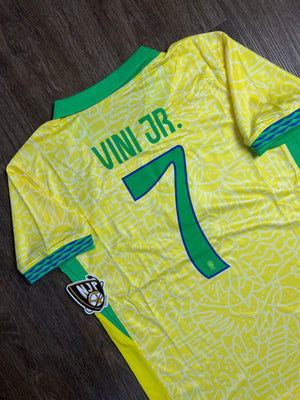 24/25 Brazil Vini Jr Home Jersey