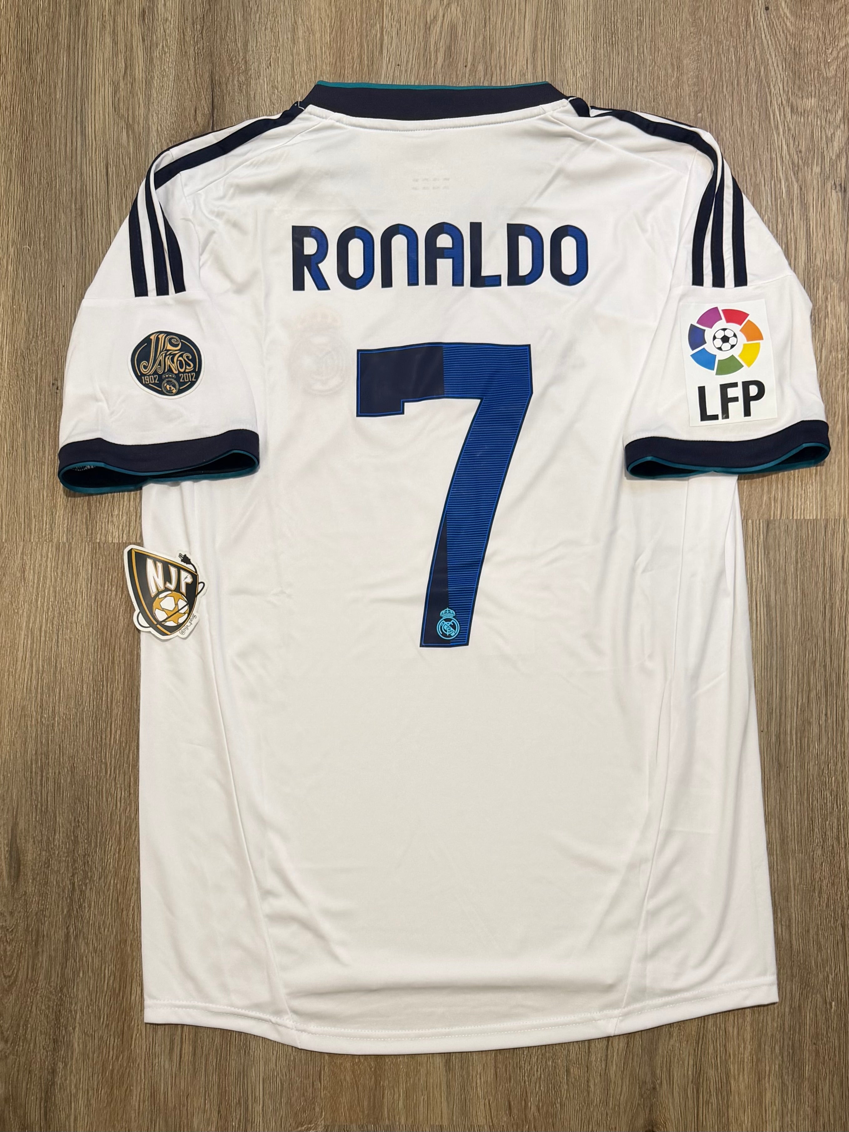 12/13 Real Madrid Cristiano Ronaldo Home Jersey