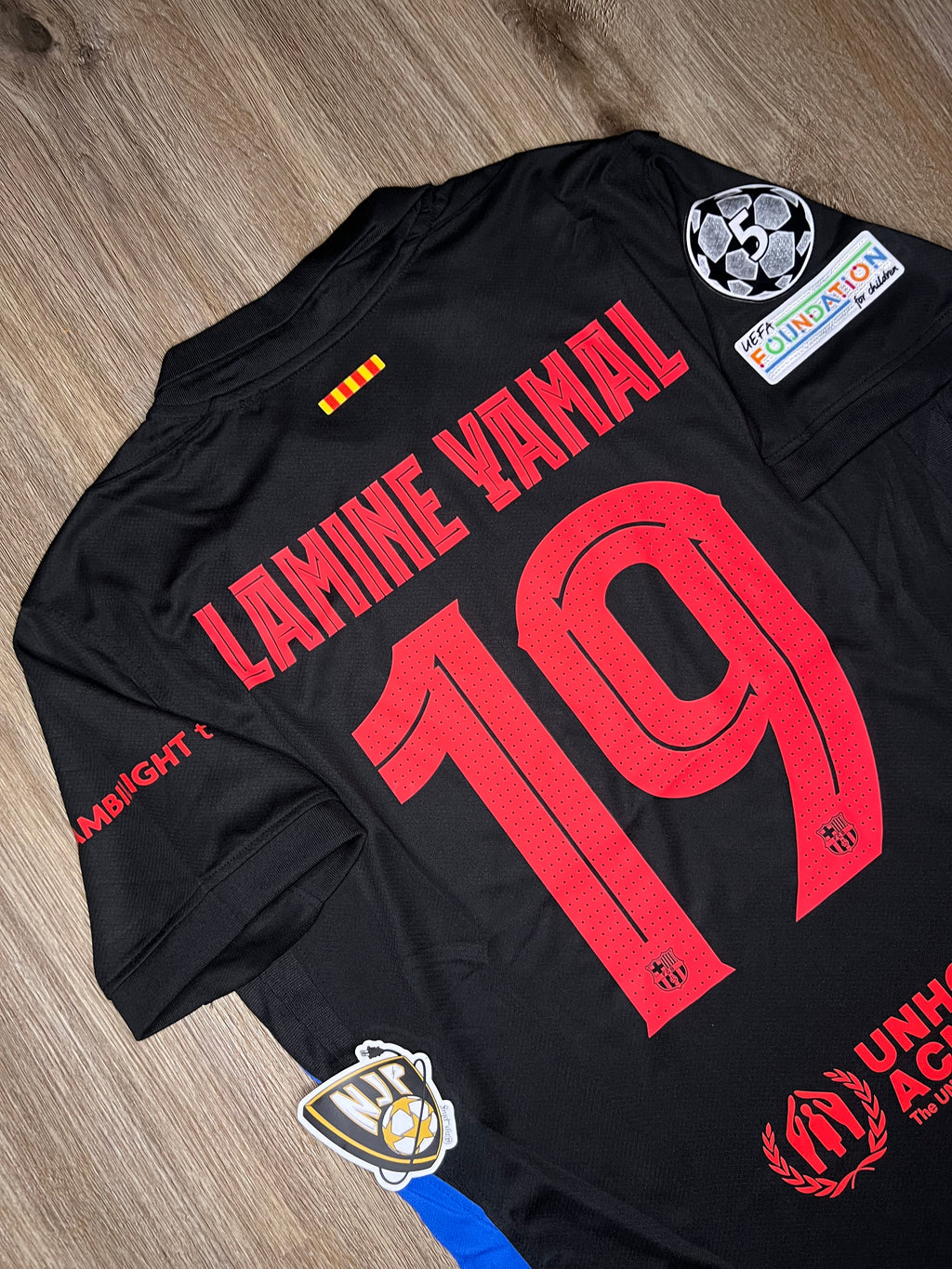 24/25 Barcelona Lamine Yamal Away Jersey