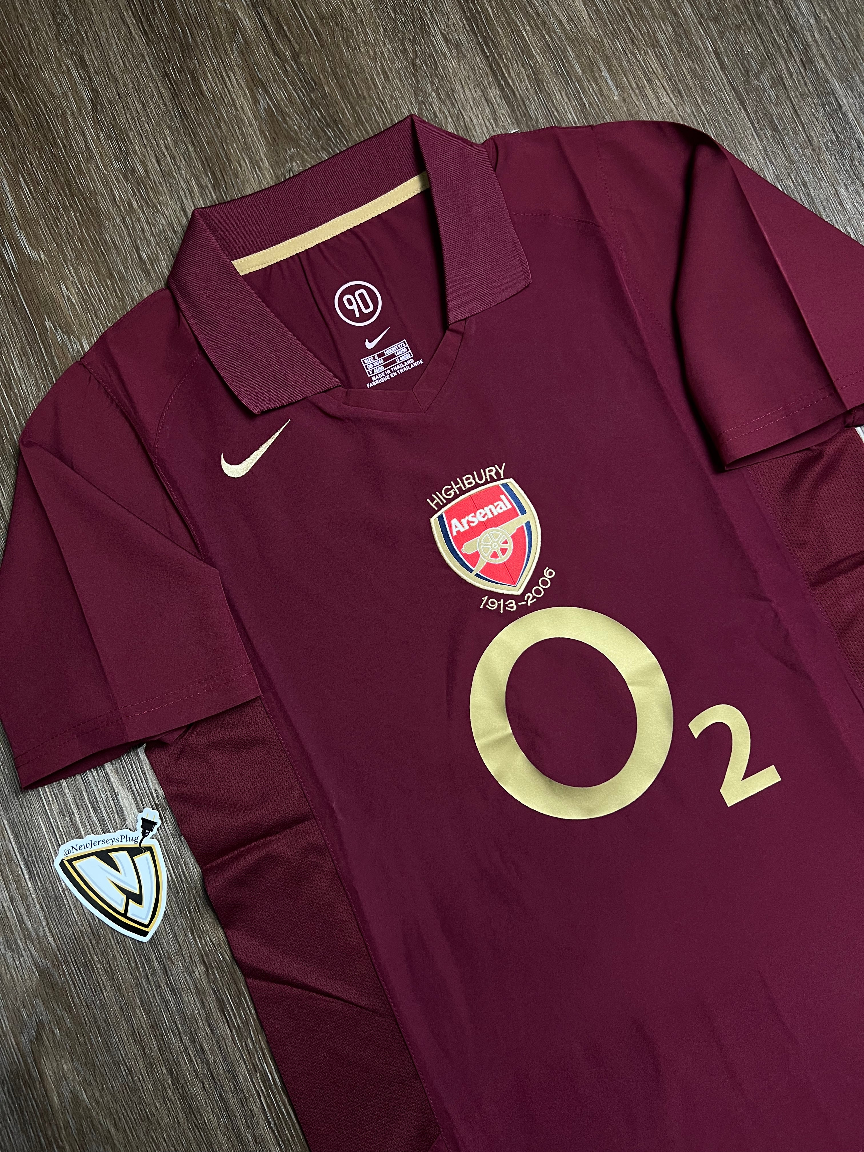 05/06 Arsenal Thierry Henry Highsbury Jersey
