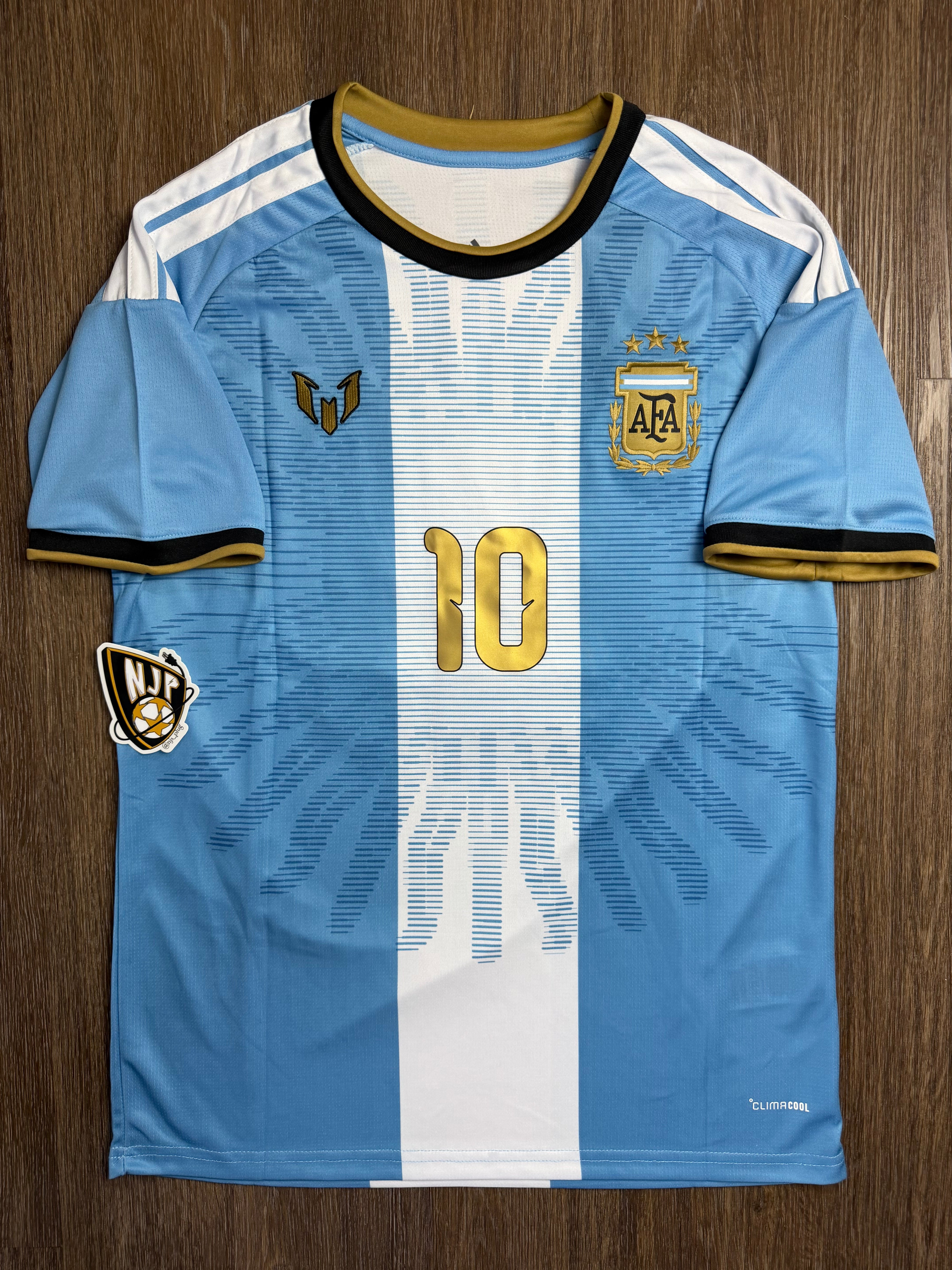 Argentina Lionel Messi Farewell Jersey