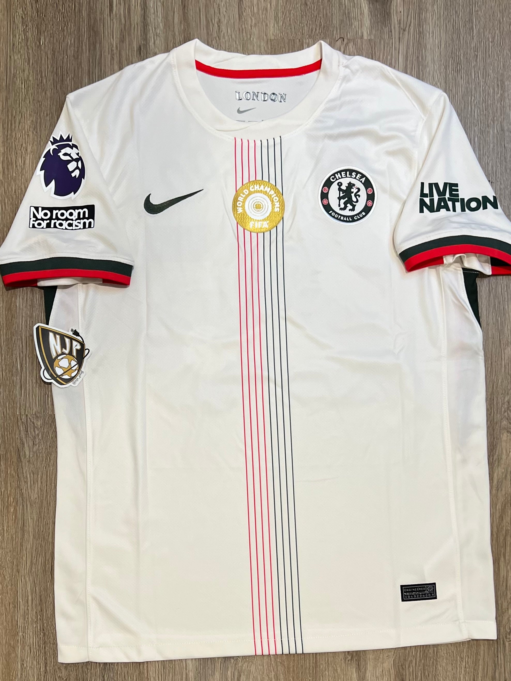 25/26 Chelsea Moises Caicedo Away Jersey