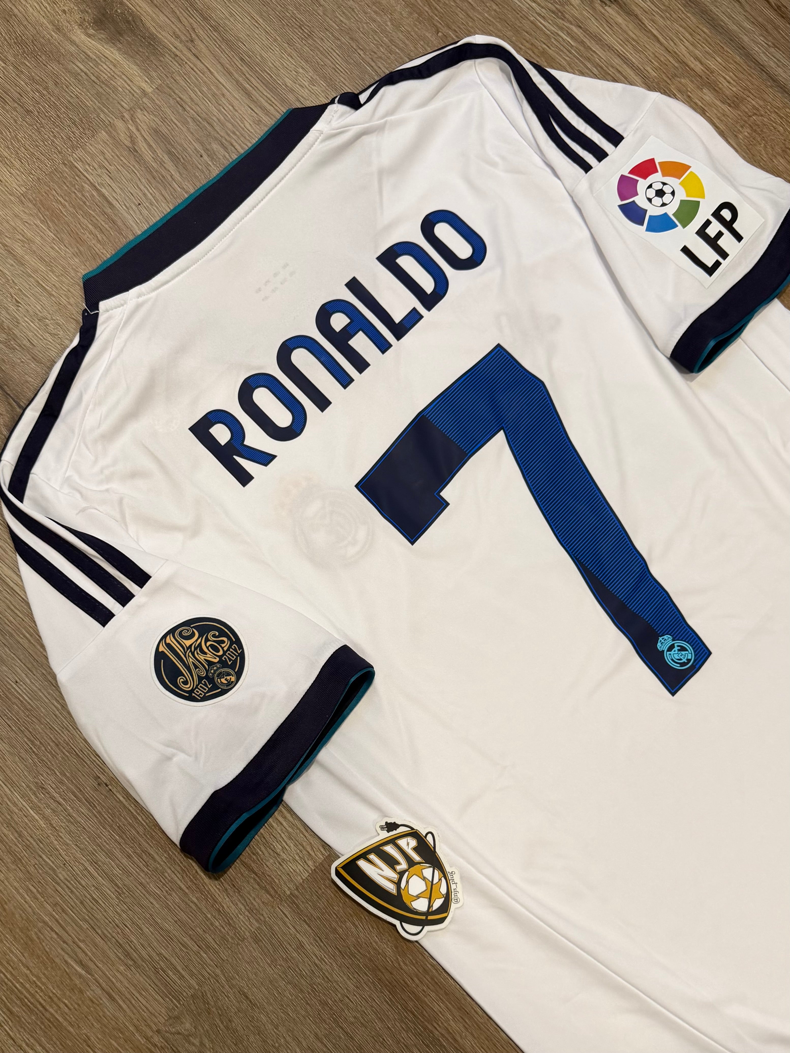 12/13 Real Madrid Cristiano Ronaldo Home Jersey