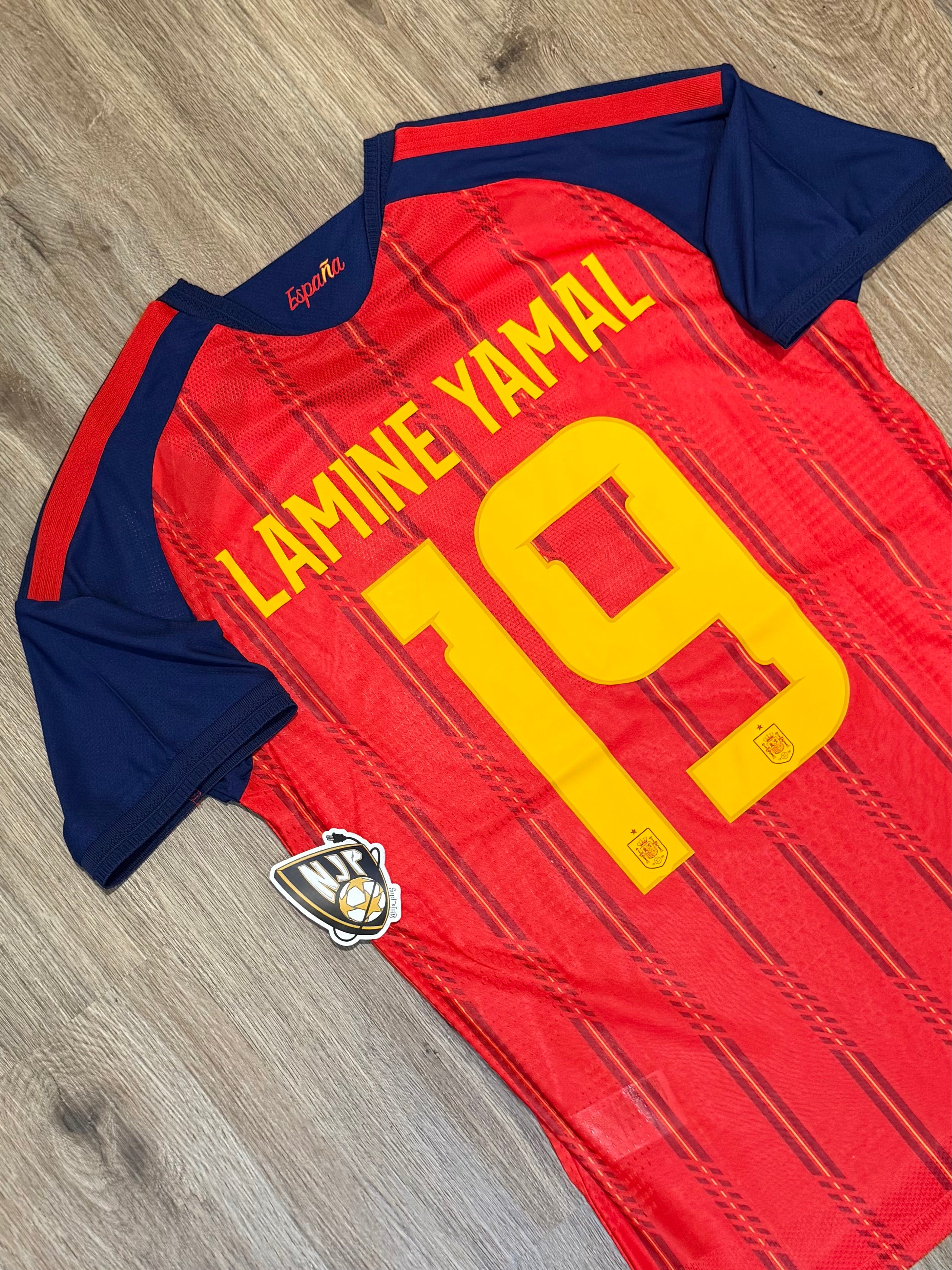 25/26 Spain Lamine Yamal Home Jersey