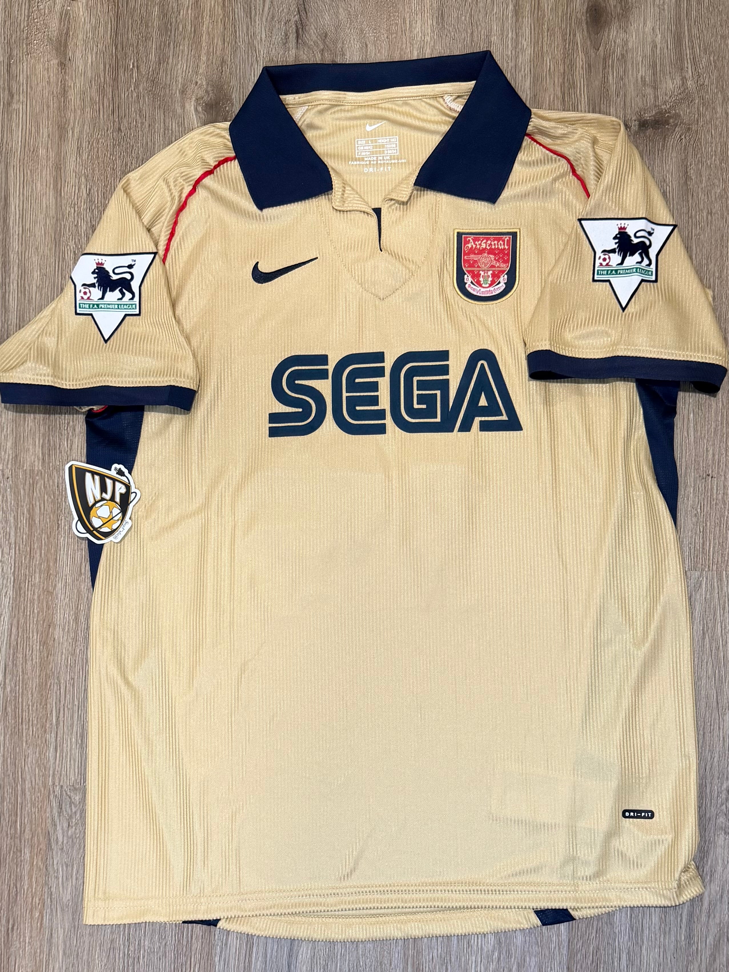 01/02 Arsenal Thierry Henry Away Jersey