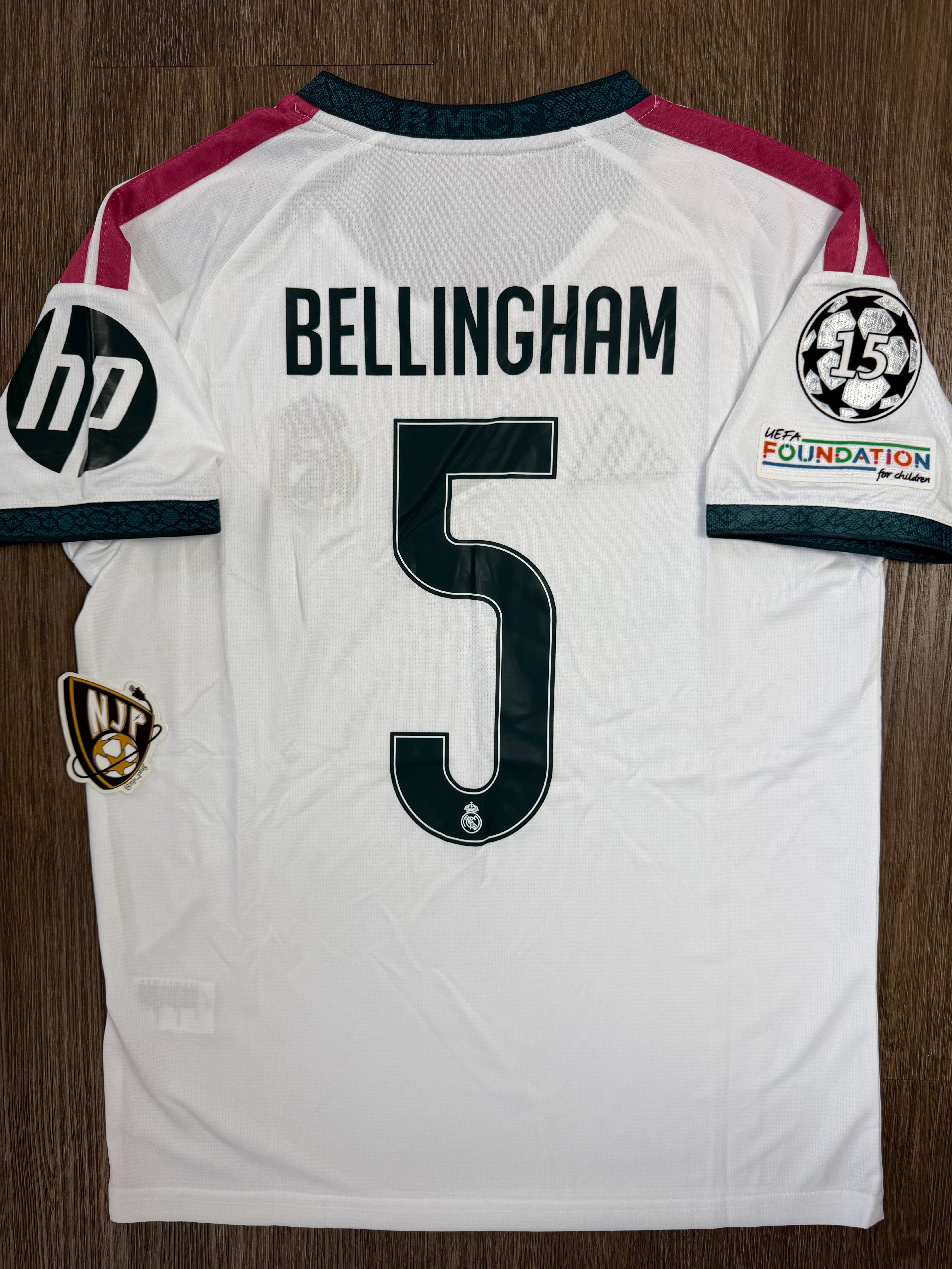 26/27 Real Madrid Jude Bellingham Home Jersey