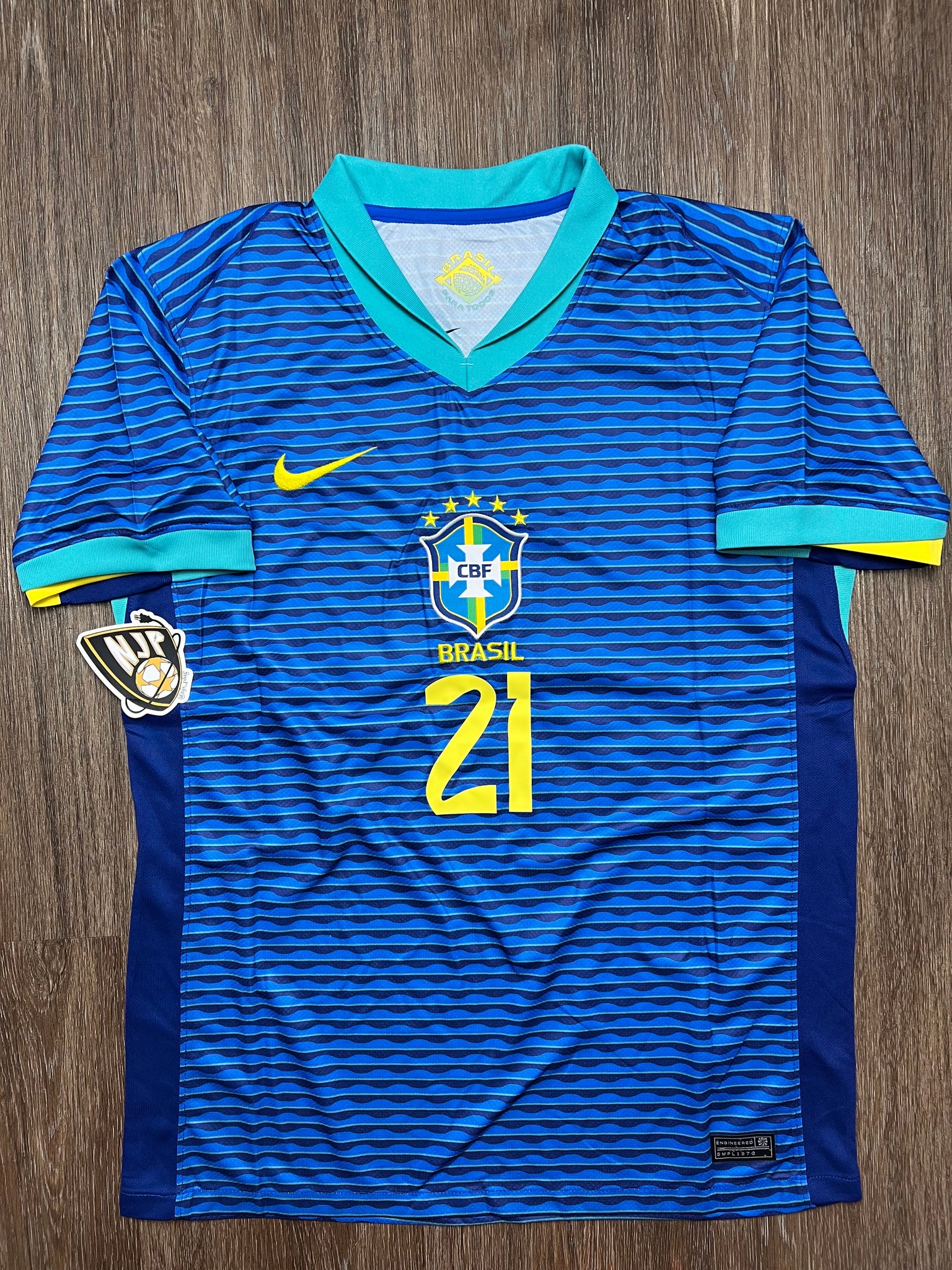 24/25 Brazil Endrick Away Jersey