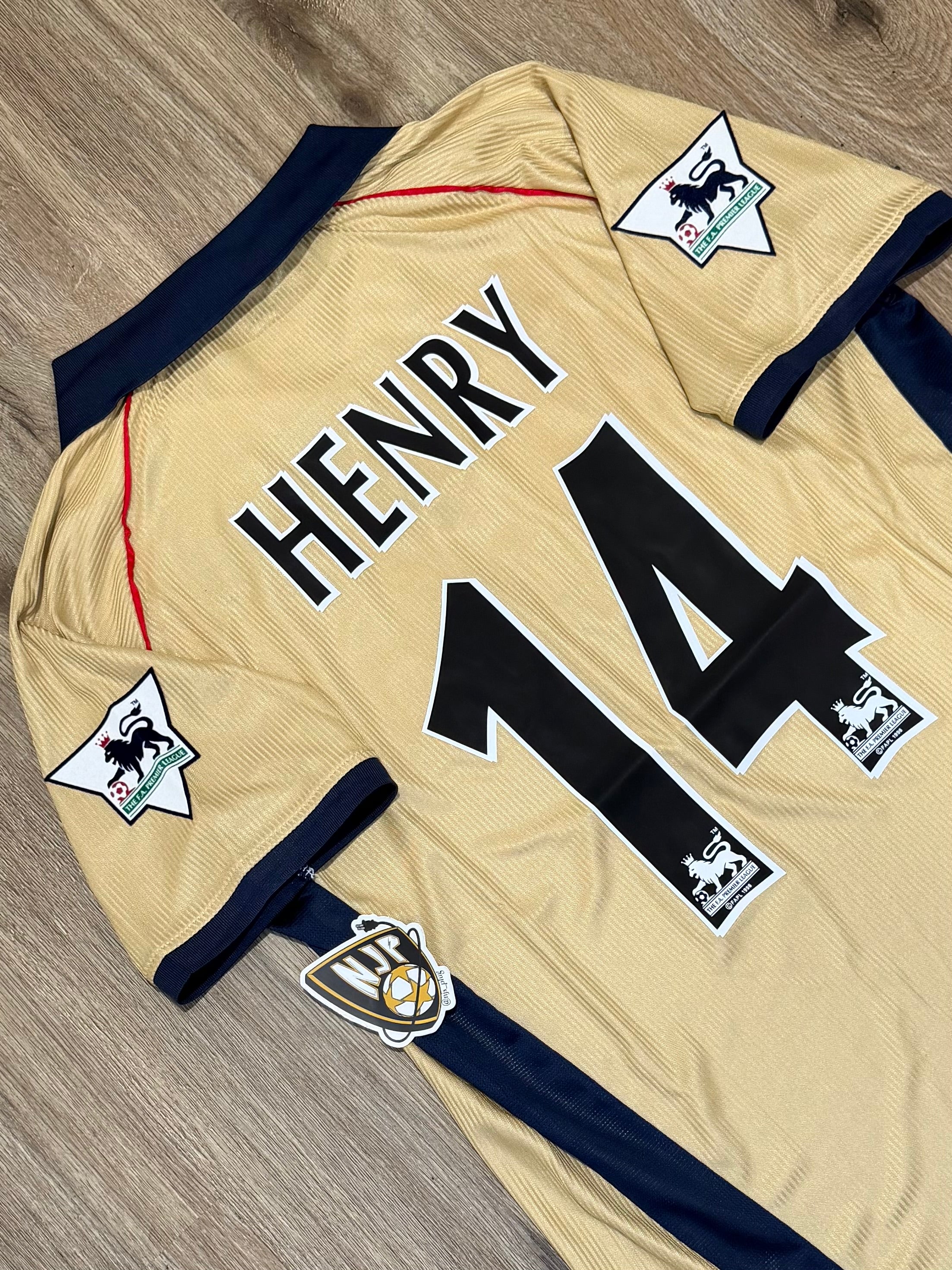 01/02 Arsenal Thierry Henry Away Jersey