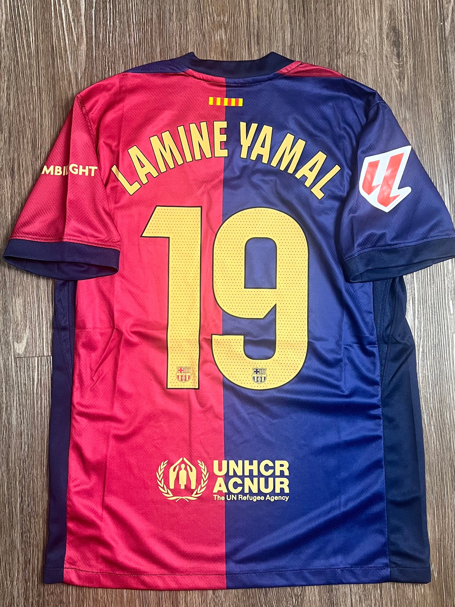 24/25 Barcelona Lamine Yamal Home Jersey