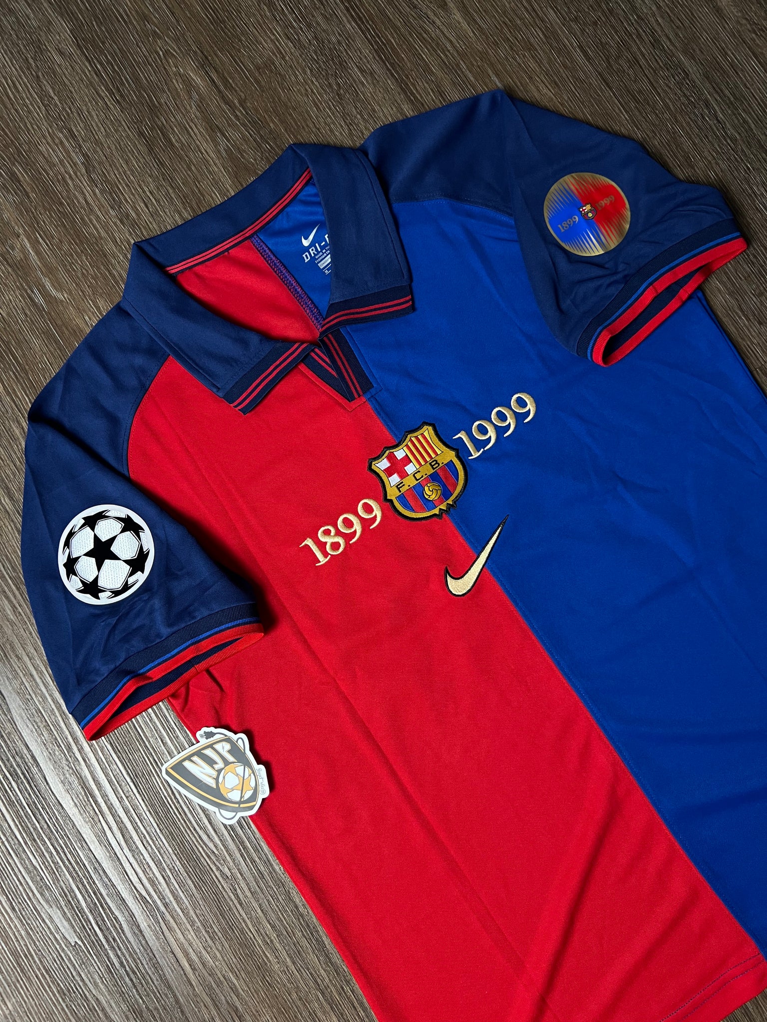 99 Barcelona Xavi Hernandez Home Jersey