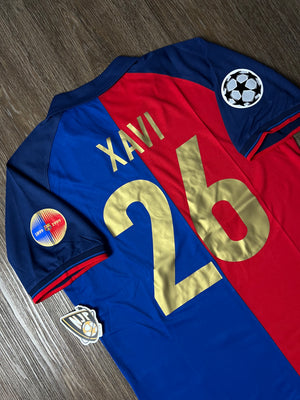 99 Barcelona Xavi Hernandez Home Jersey