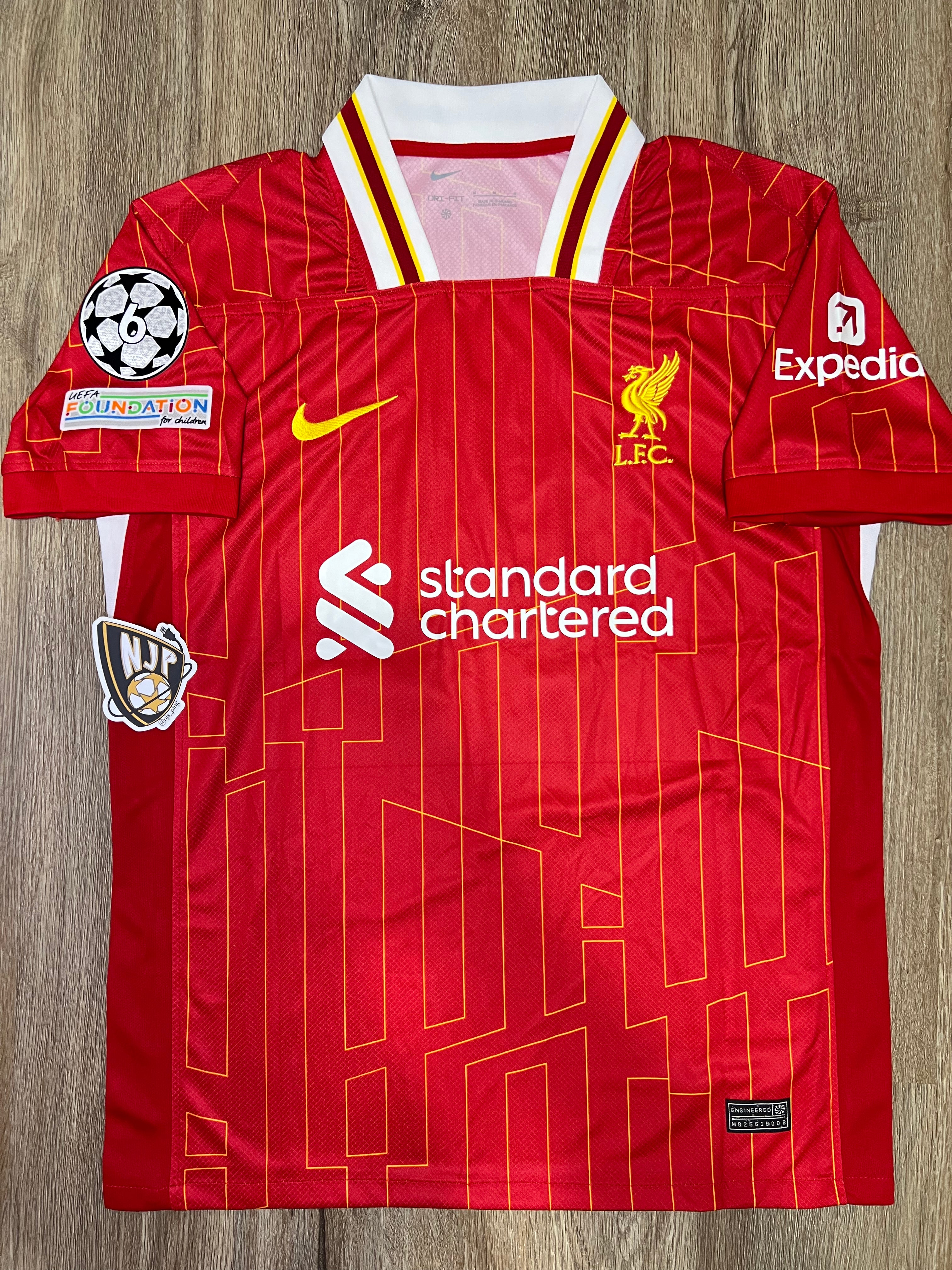 24/25 Liverpool Mo Salah Home Jersey