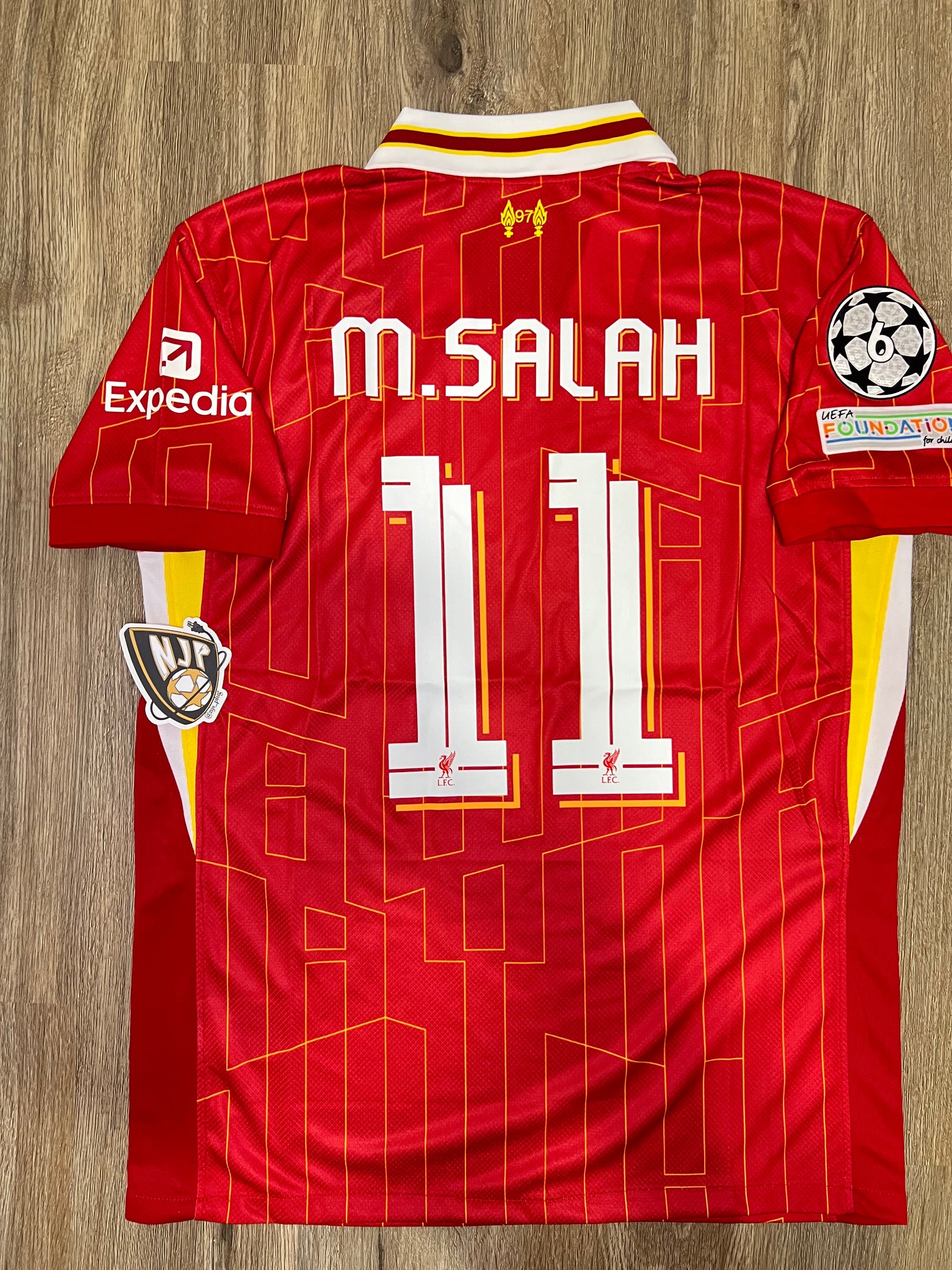 24/25 Liverpool Mo Salah Home Jersey