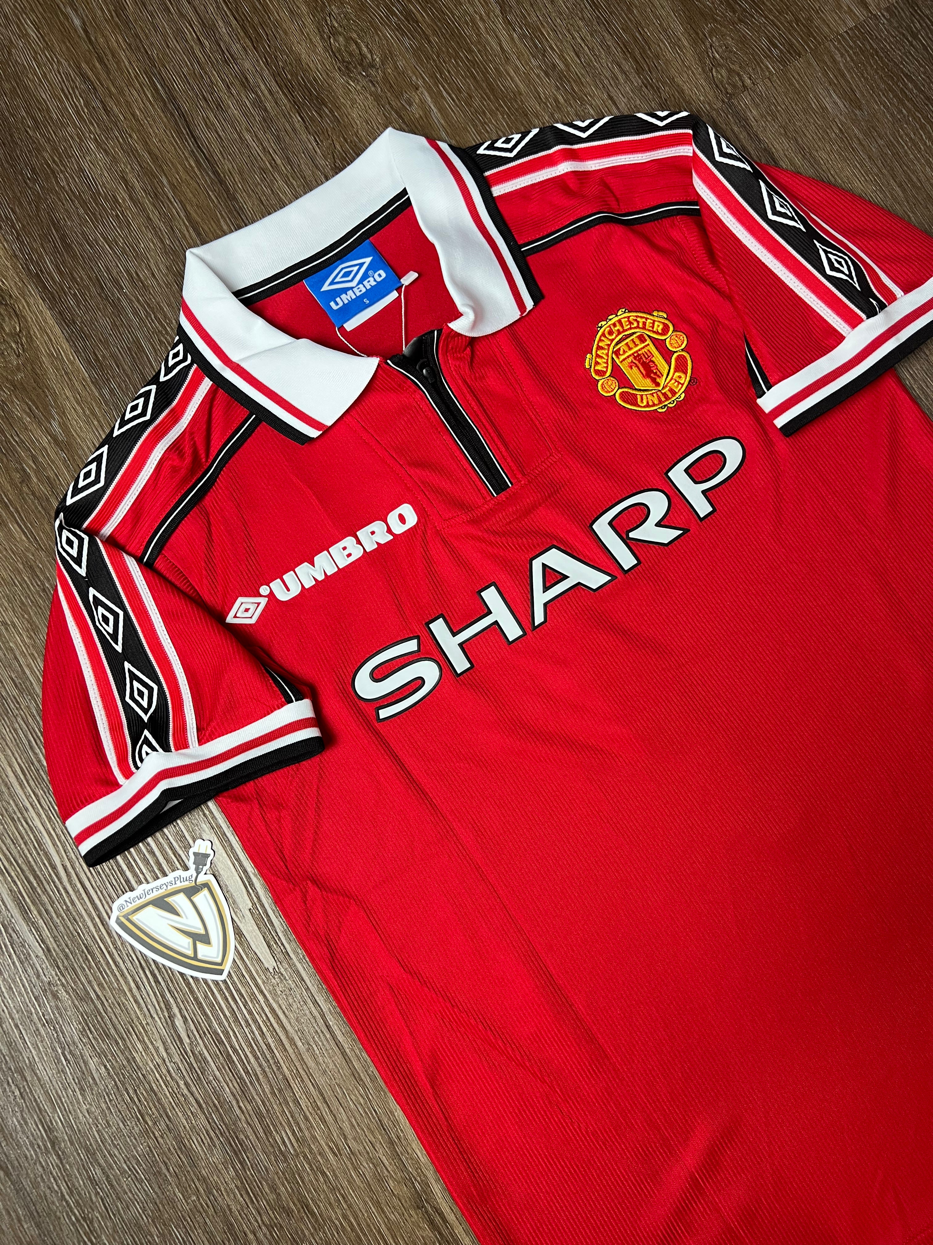 98/99 Manchester United David Beckham Home Jersey