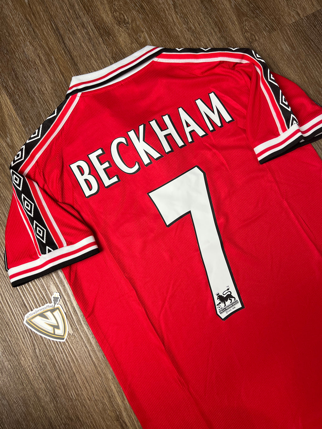 98/99 Manchester United David Beckham Home Jersey