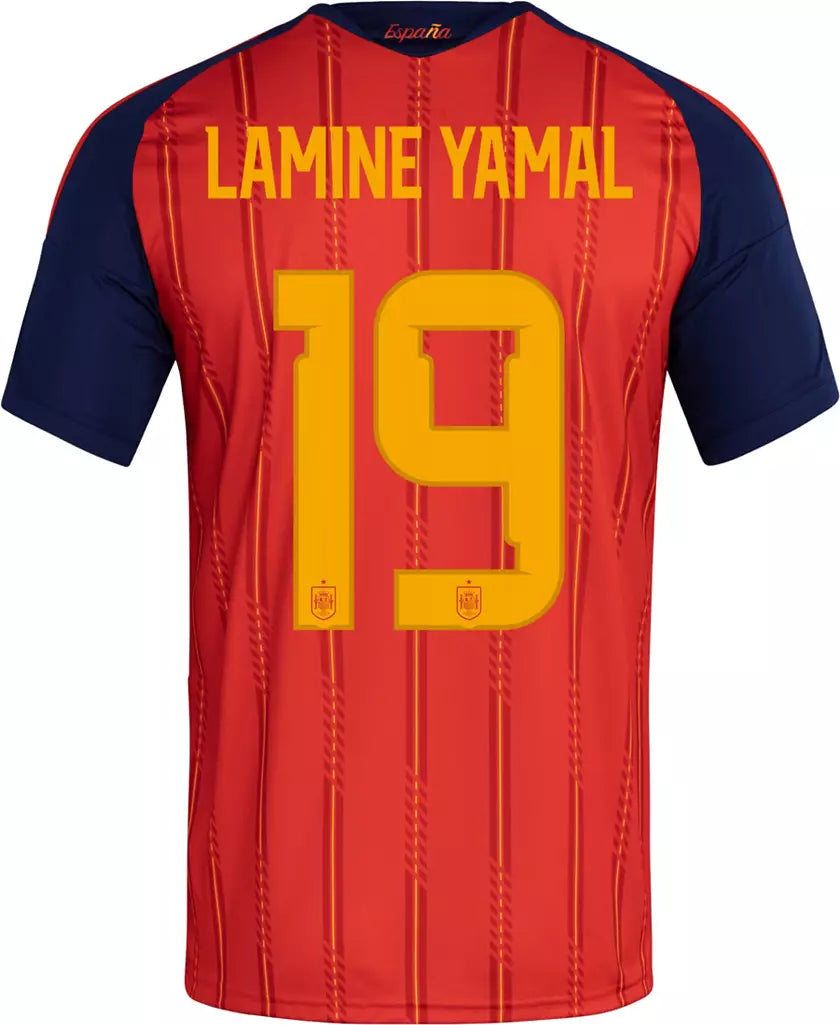25/26 Spain Lamine Yamal Home Jersey