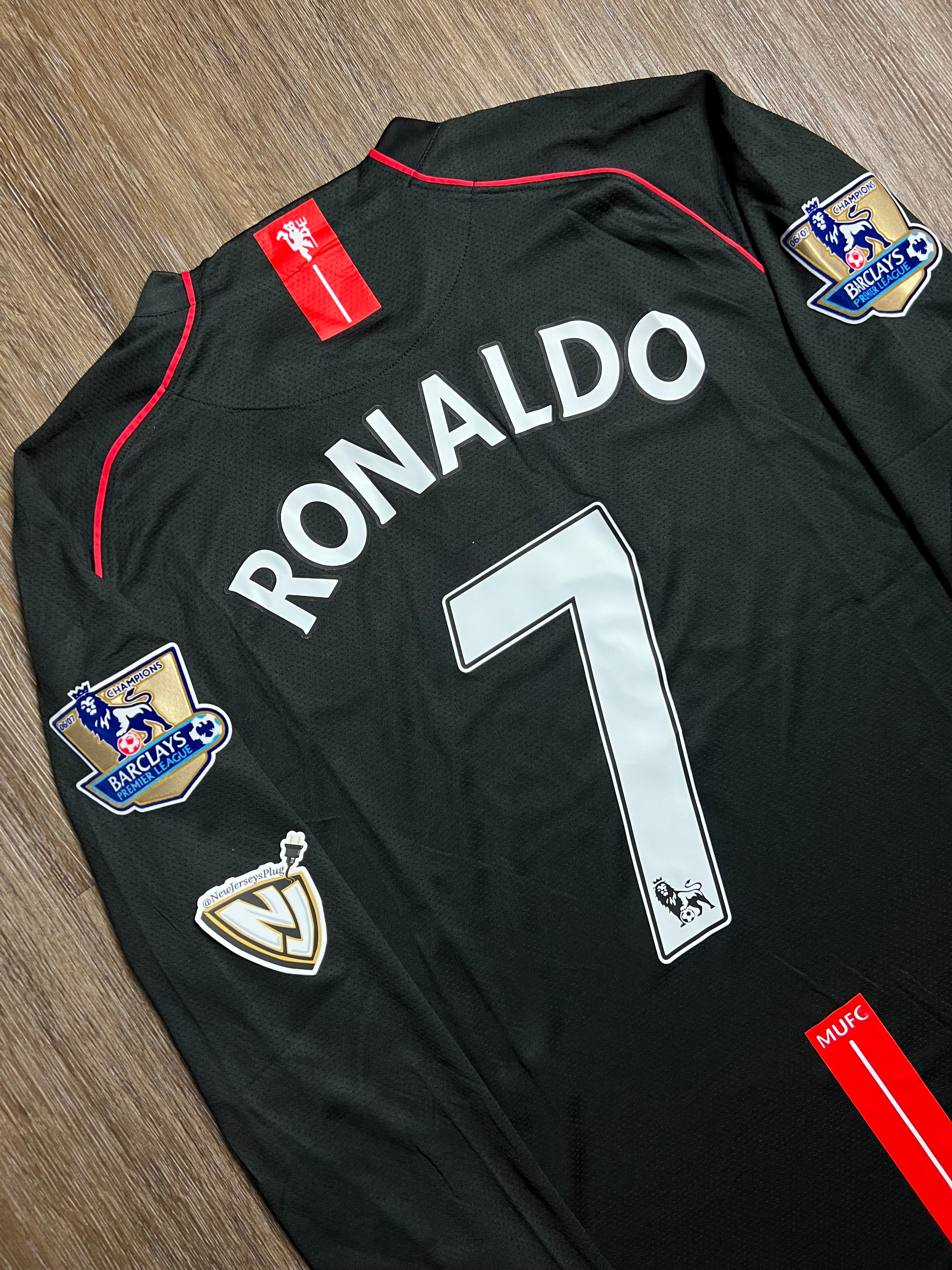 07/08 Manchester United Cristiano Ronaldo 7 Away Jersey
