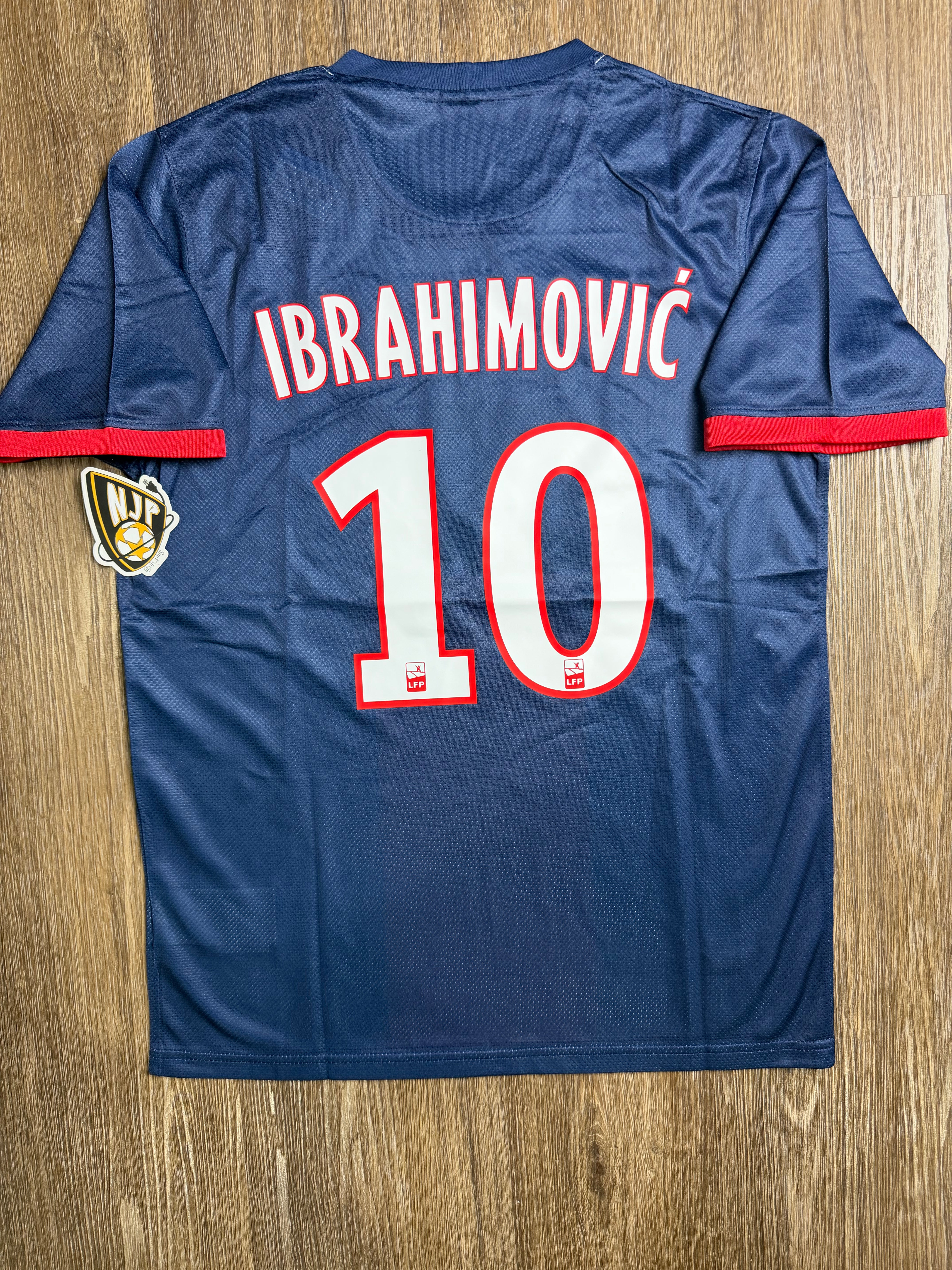 13/14 PSG Zlatan Ibrahimovic Home Jersey