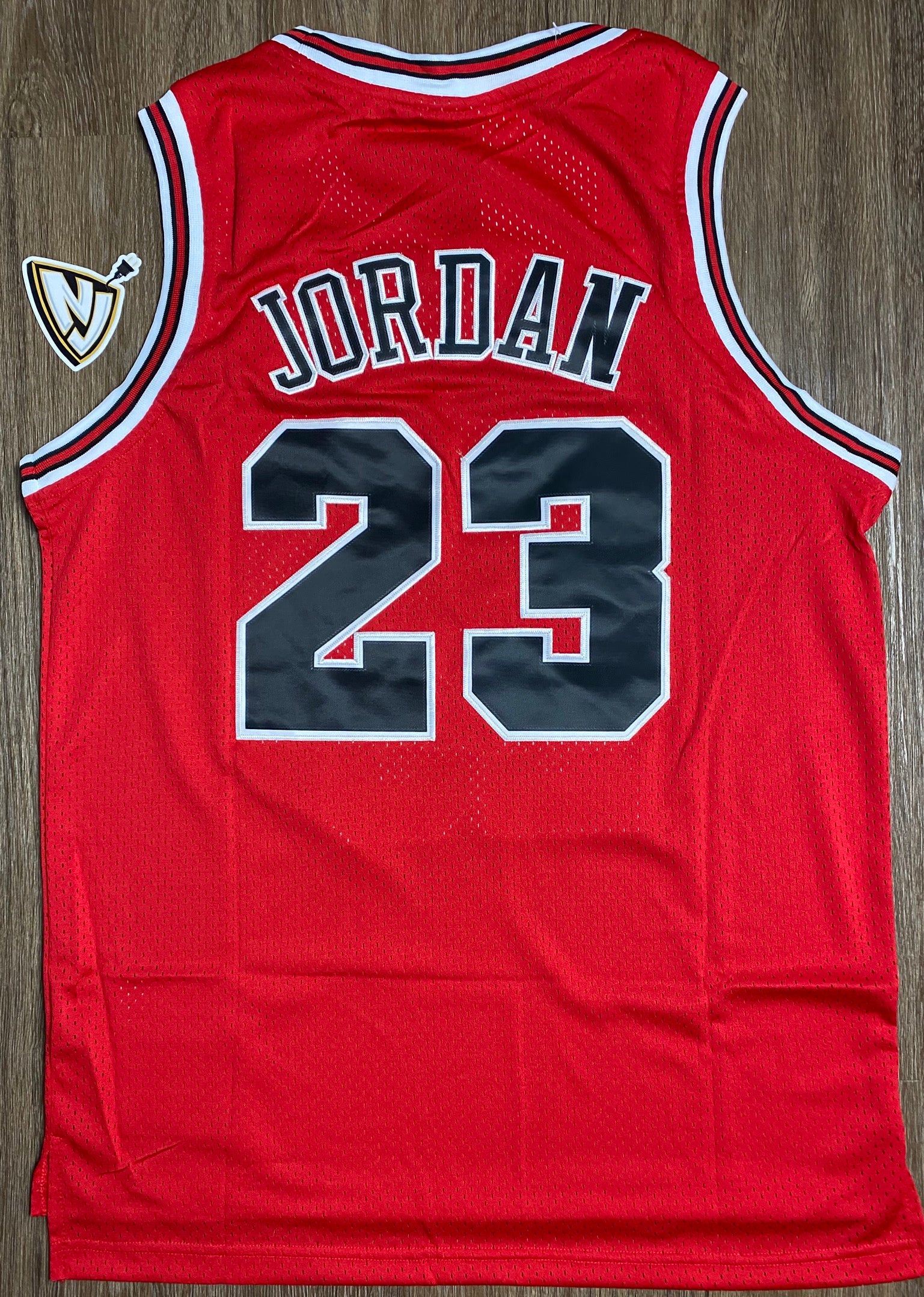 Chicago Bulls Michael Jordan 23 Finals Home Jersey