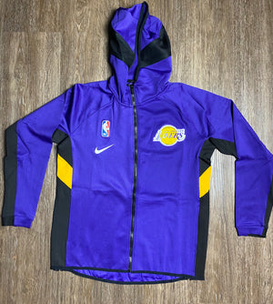 Los Angeles Lakers Nike Purple Showtime ThermaFlex Hoodie with Pants