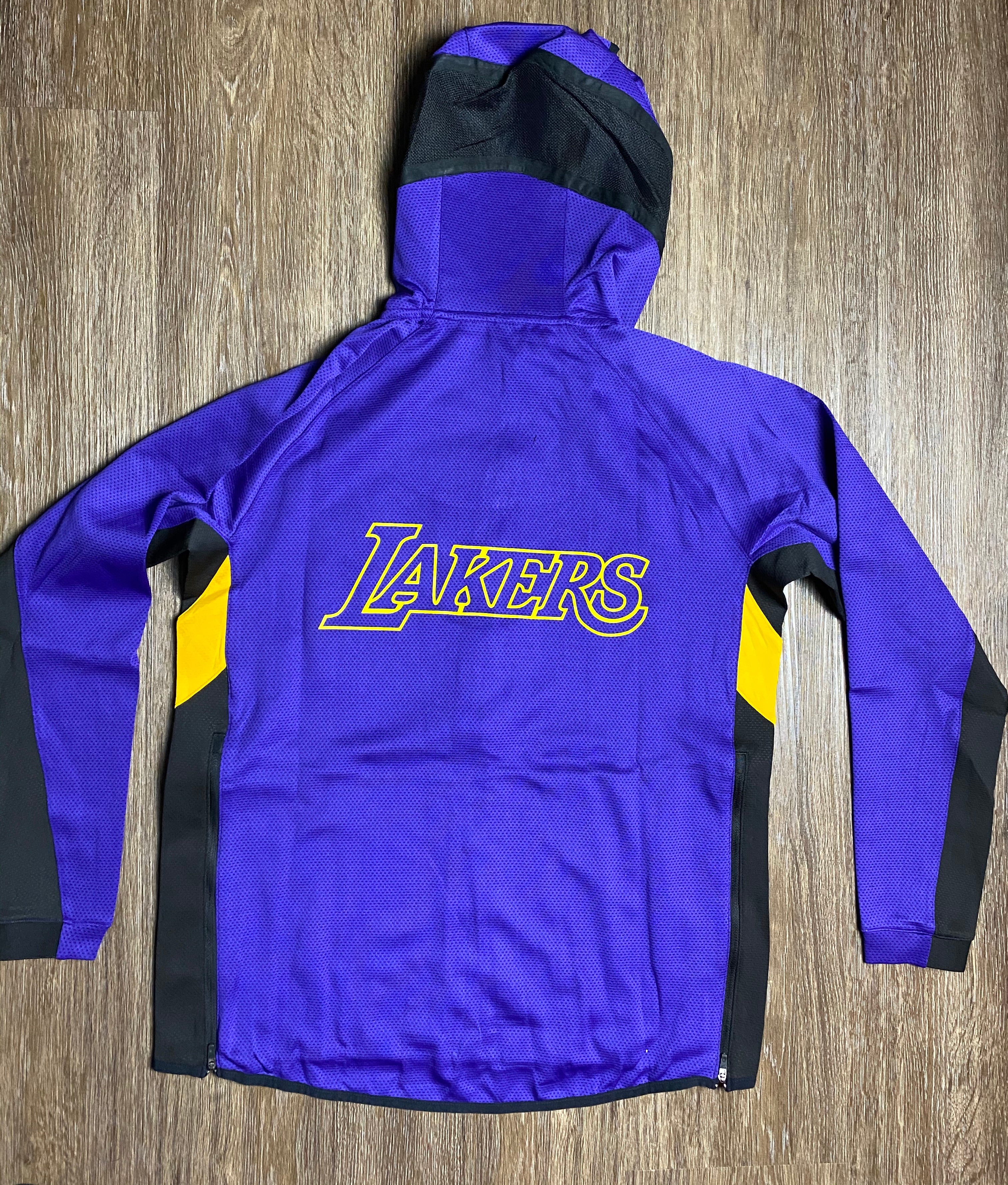 Los Angeles Lakers Nike Purple Showtime ThermaFlex Hoodie with Pants