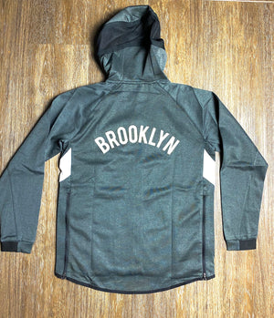 Brooklyn Nets Charcoal Nike ThermaFlex Showtime Hoodie and Pants