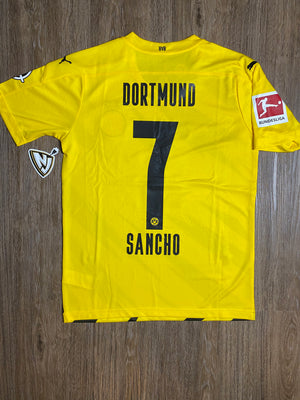 20/21 Borussia Dortmund Jadon Sancho 7 Home Jersey