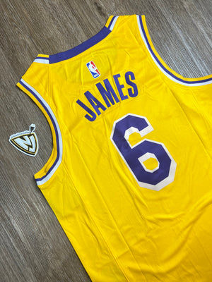 LA Lakers Lebron James Home Jersey