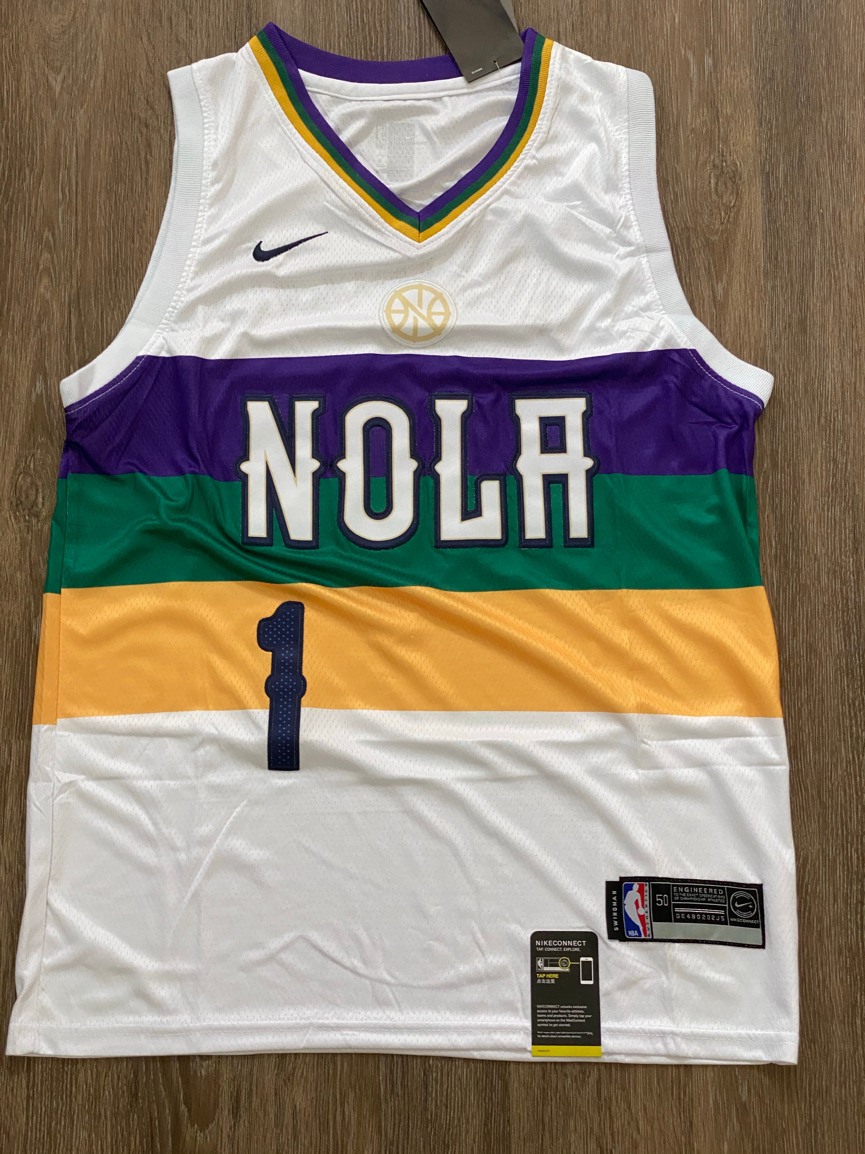 New Orleans Zion Williamson 1 Jersey