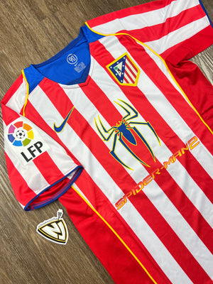 Atletico top spiderman kit
